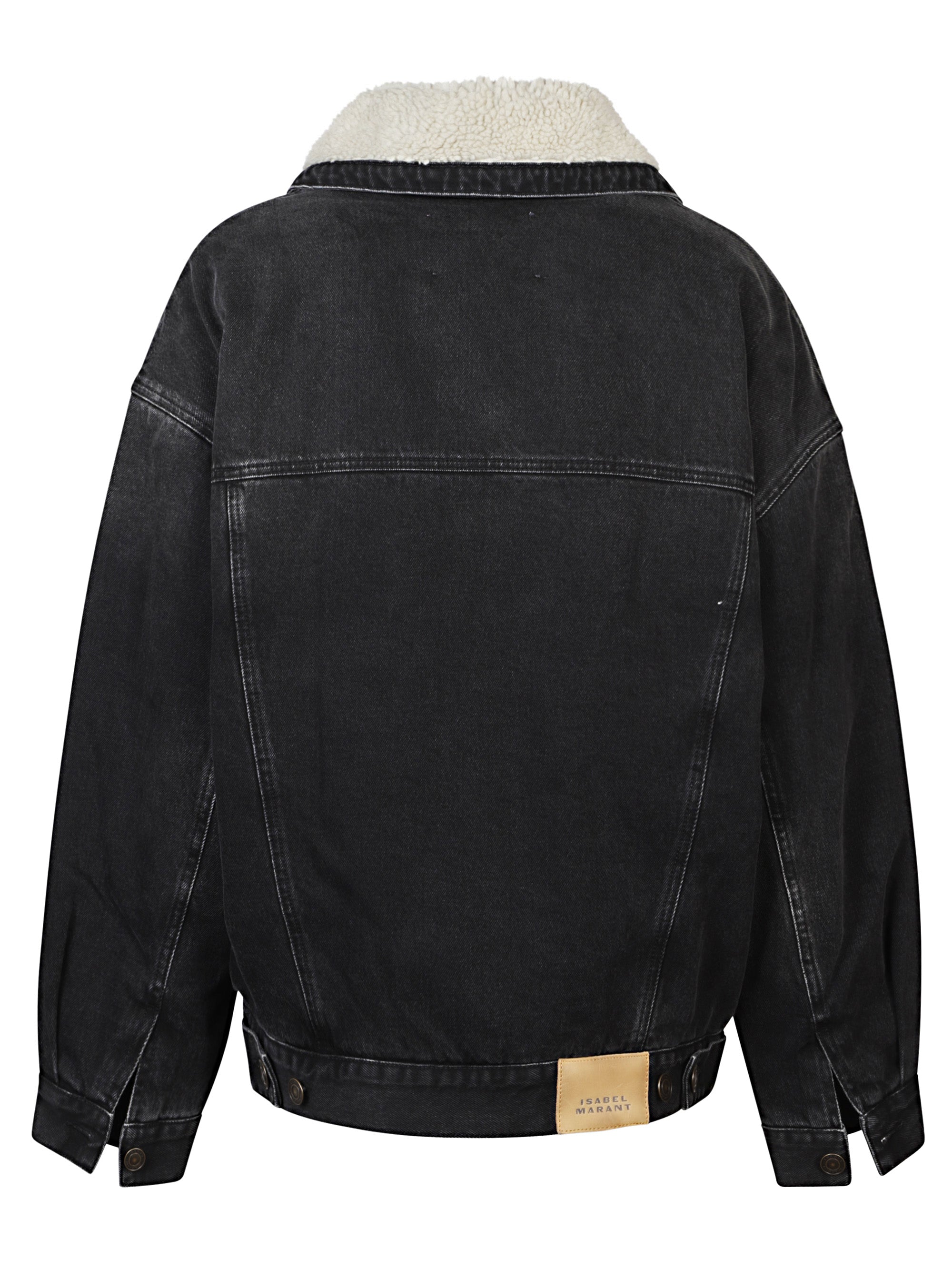 Marant Coats Black Cotton
