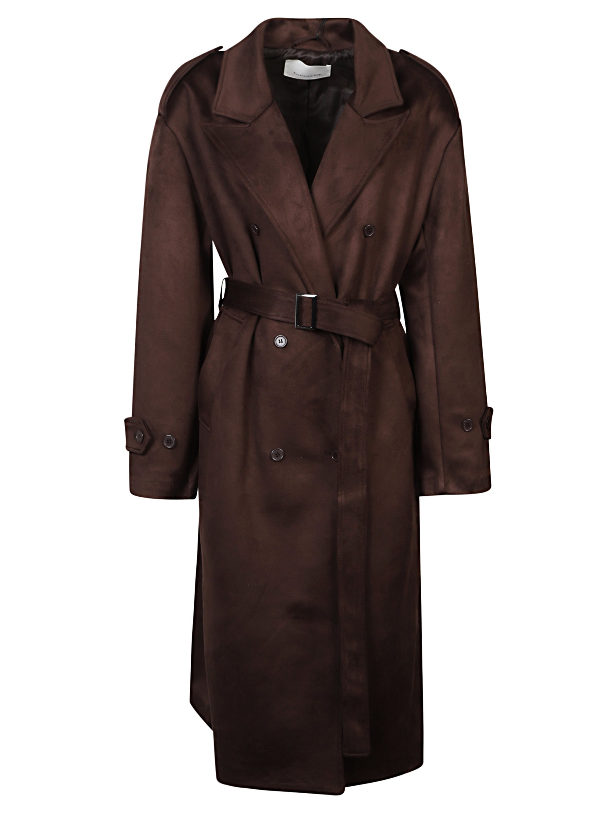 The Frankie Shop Coats Brown Polyester