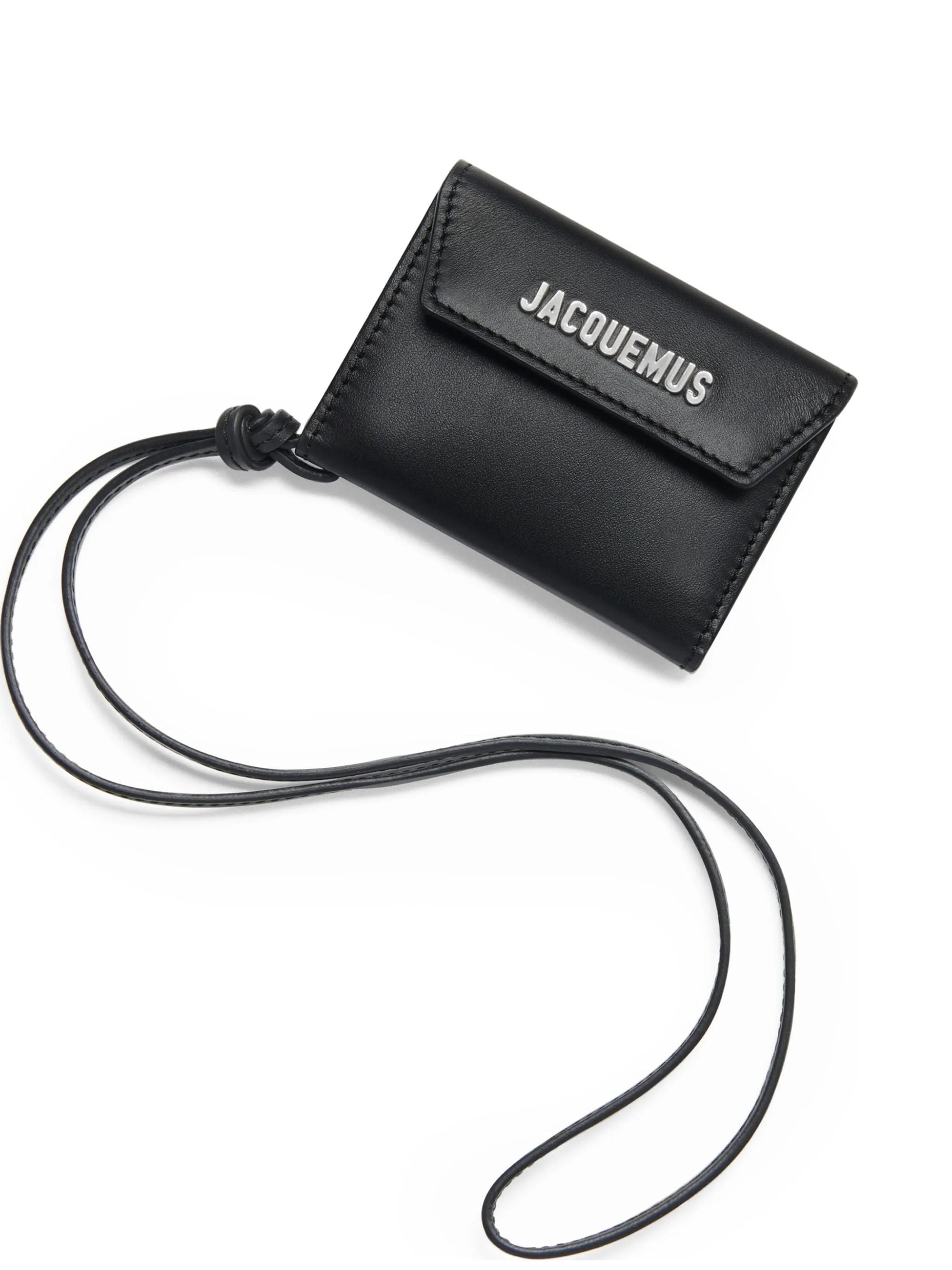 Jacquemus Wallets Black Cow Leather