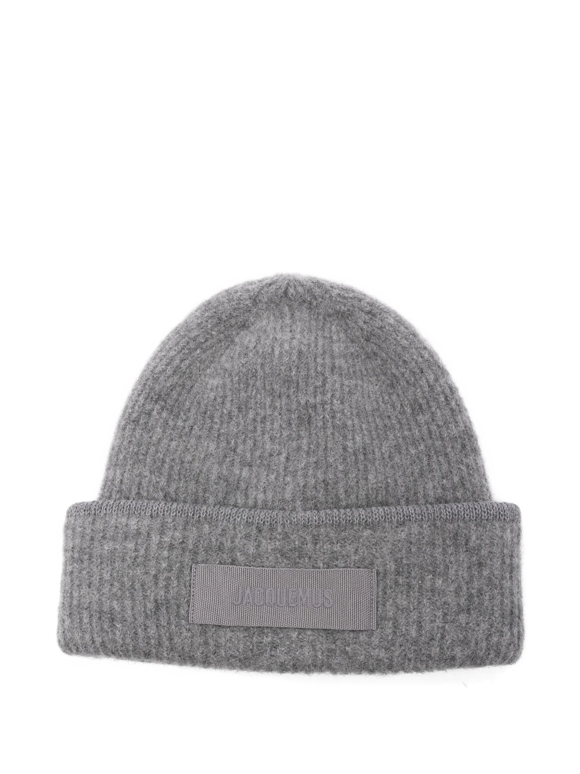 Jacquemus Hats Grey Alpaca Wool Polyamide