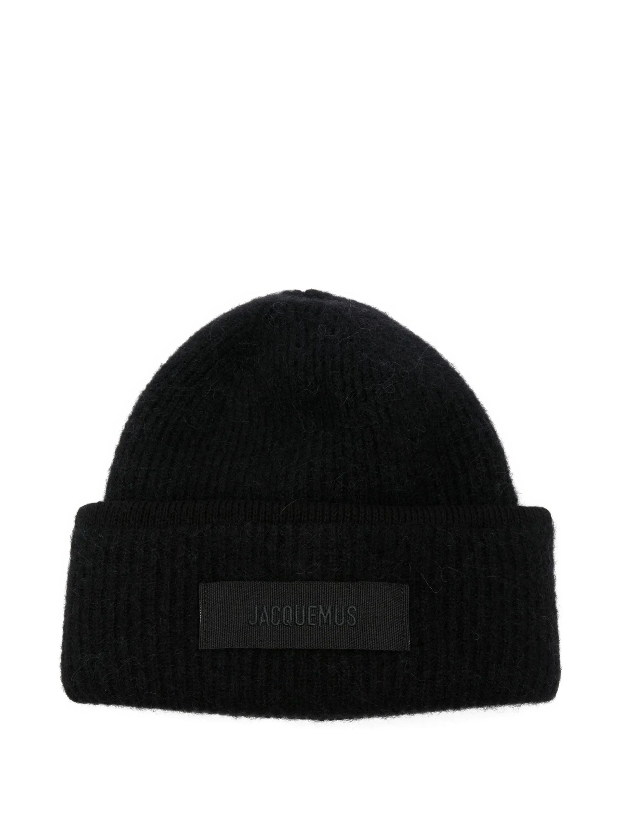 Jacquemus Hats Black Alpaca Wool Polyamide
