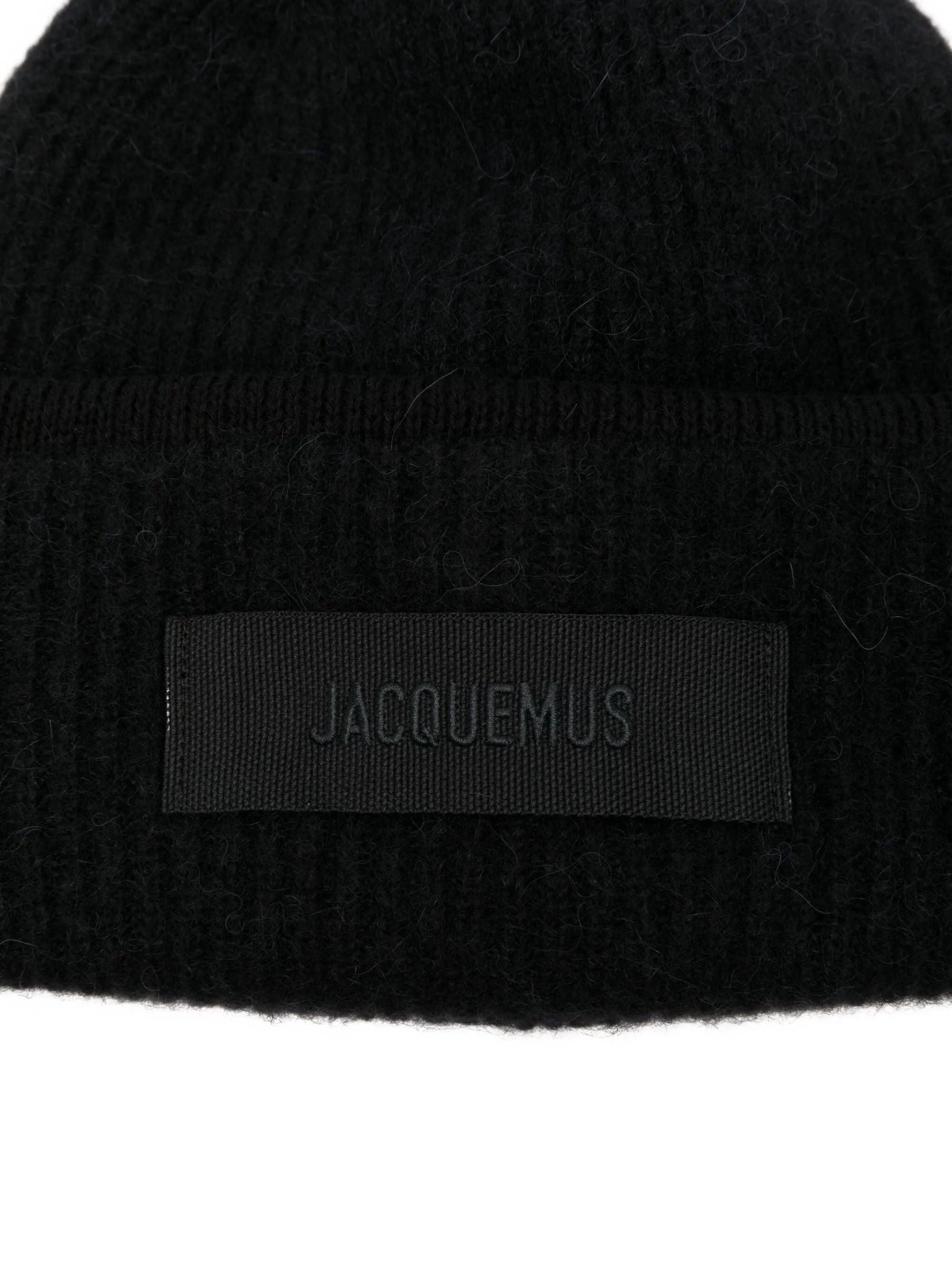 Jacquemus Hats Black Alpaca Wool Polyamide