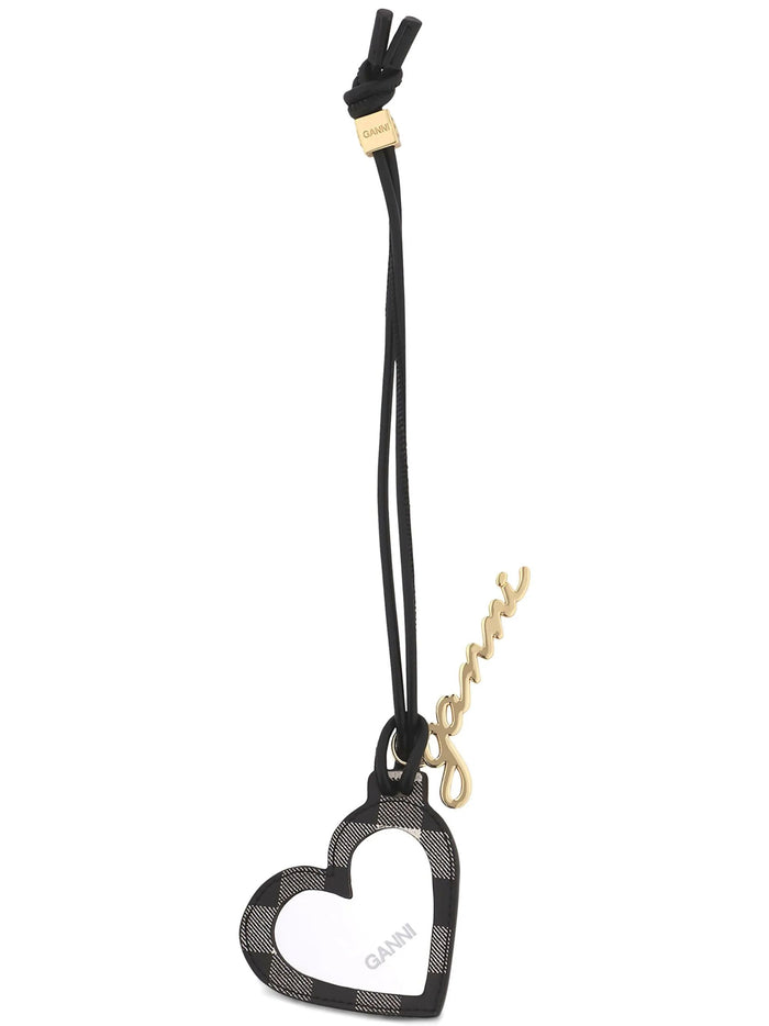 Ganni Keychains Black