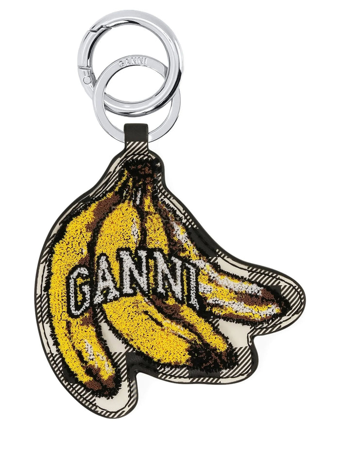 Ganni Keychains Yellow