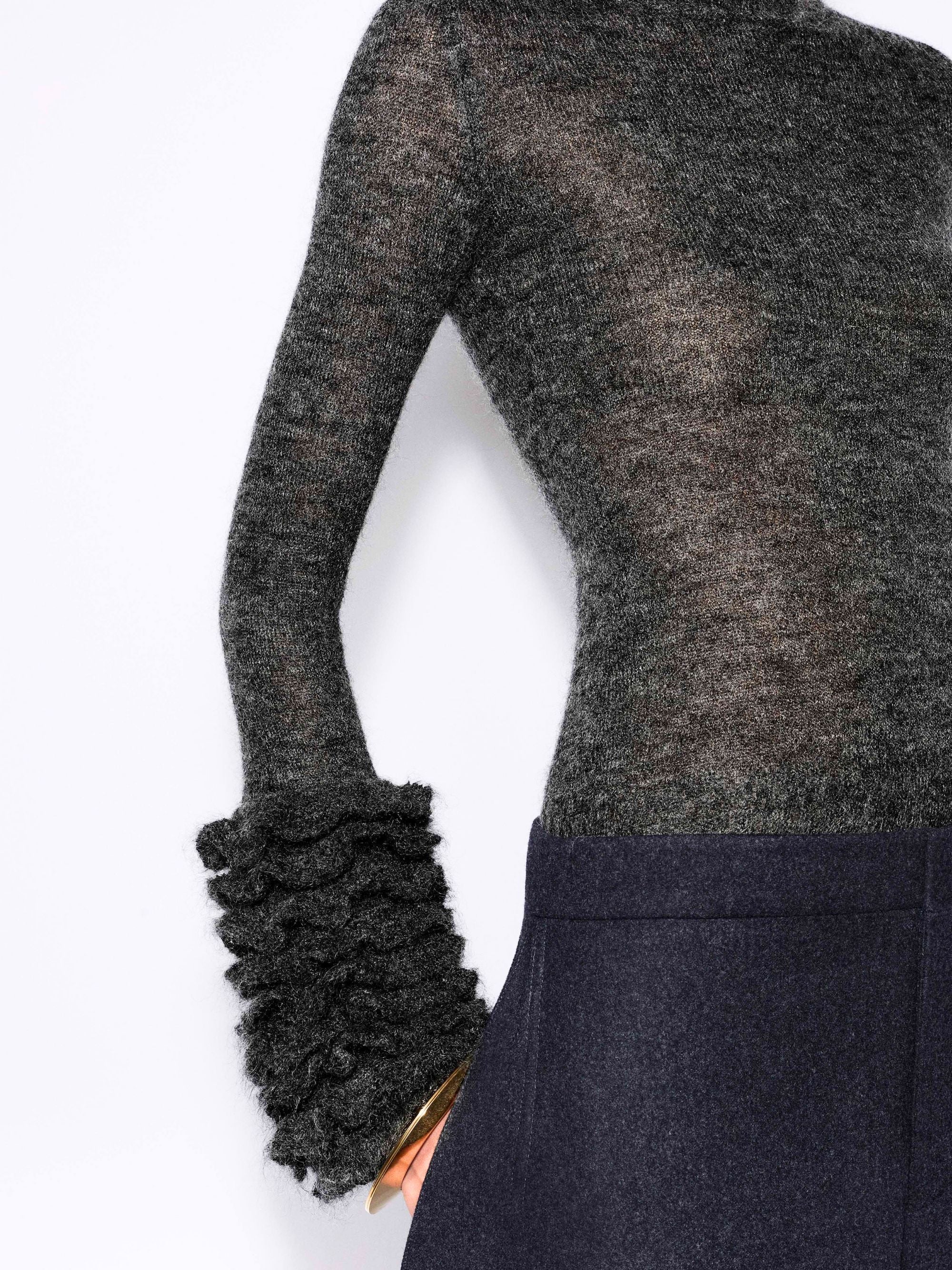 Alaia Sweaters Grigio