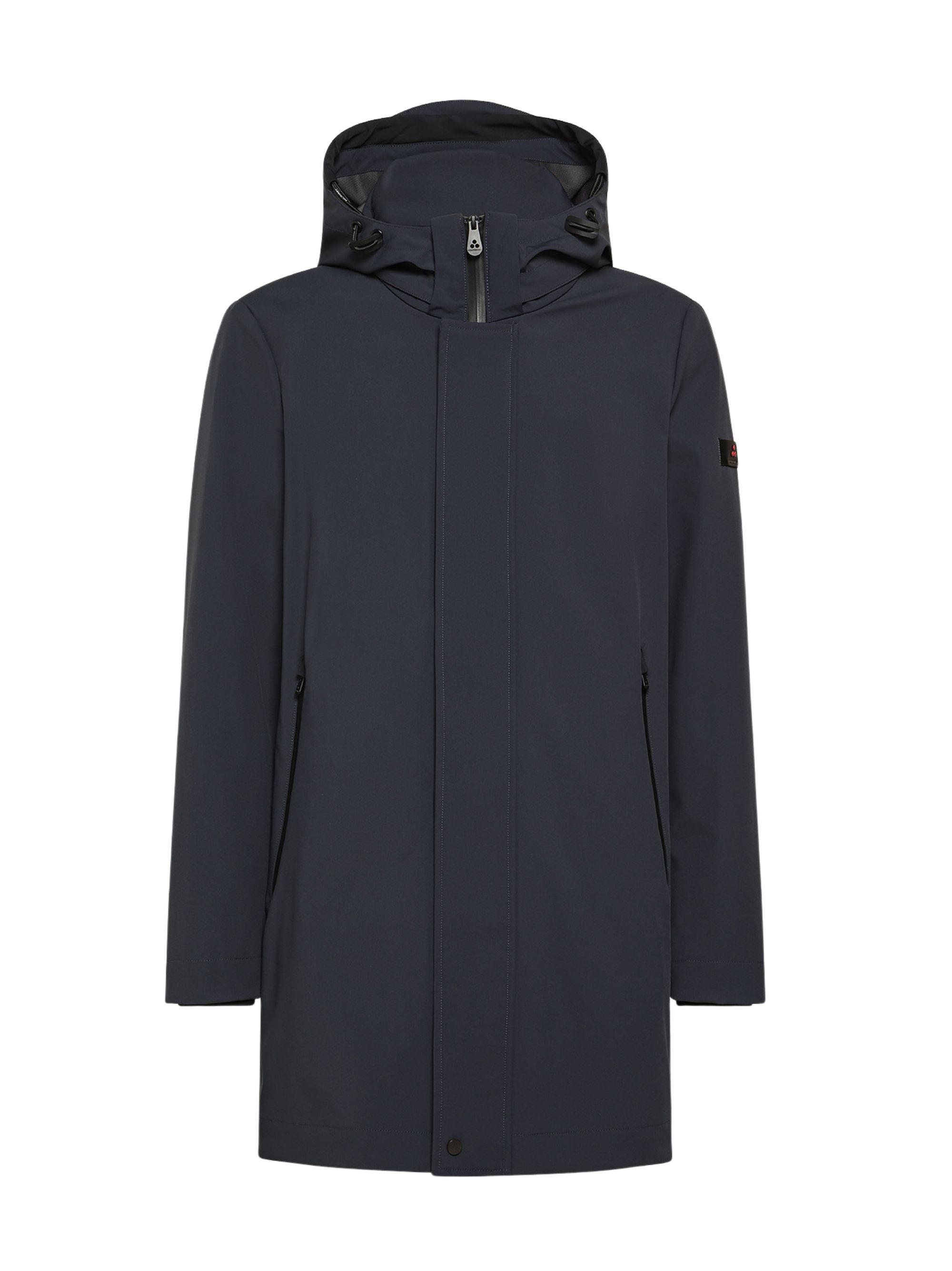 Peuterey Coats Blue Polyamide Elastan