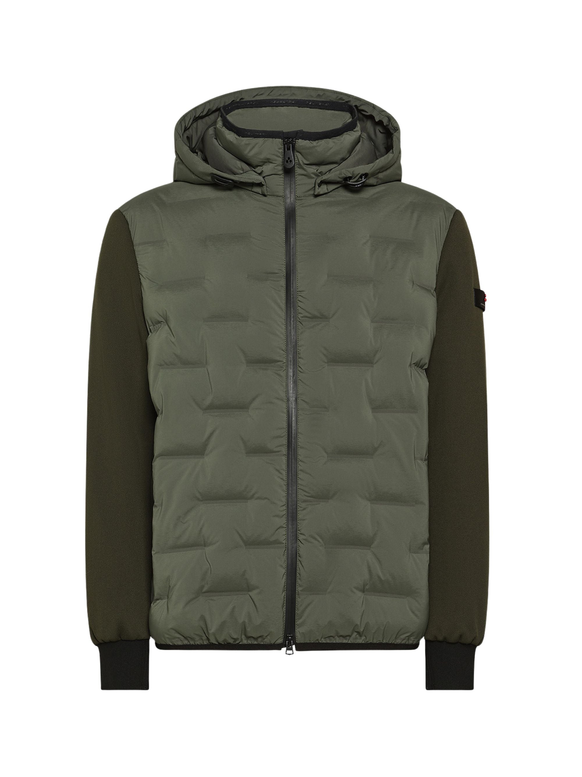 Peuterey Coats Green Polyester Elastan