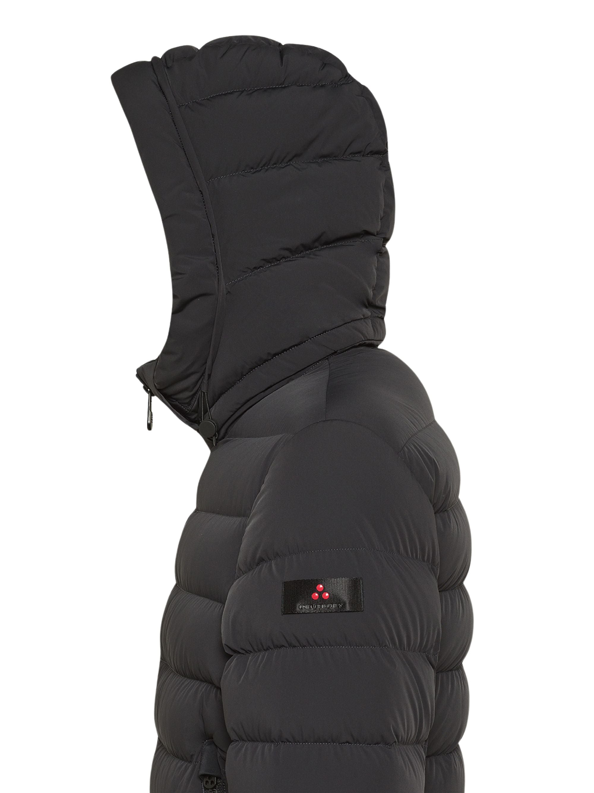 Peuterey Coats Black Polyamide Elastan