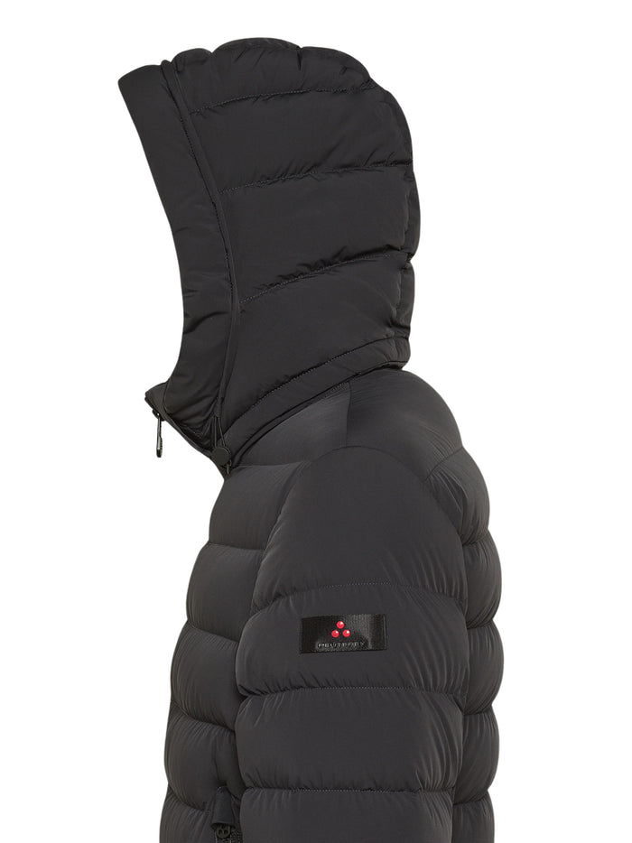 Peuterey Coats Black Polyamide Elastan