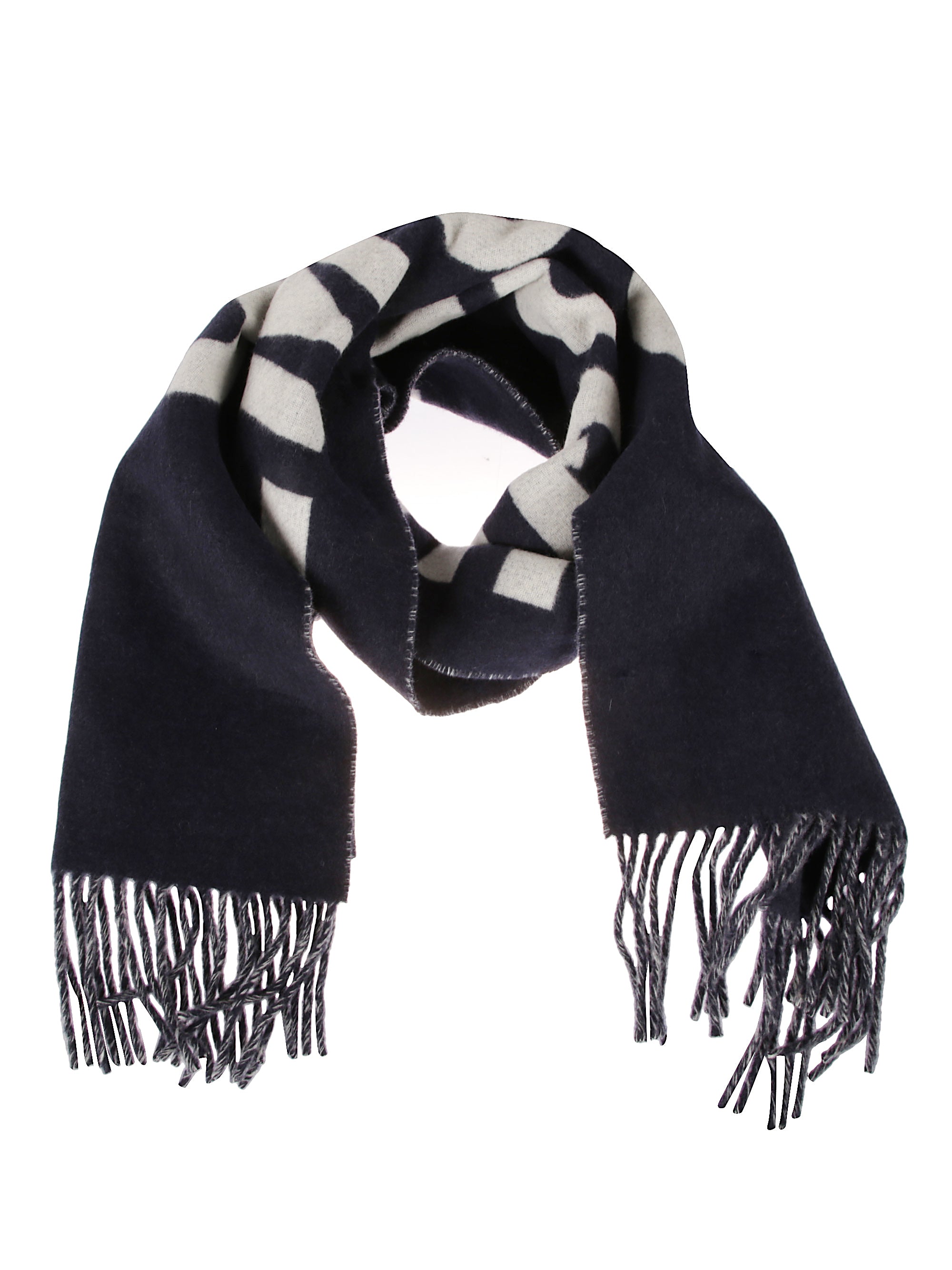 Jacquemus Scarfs Blue Wool