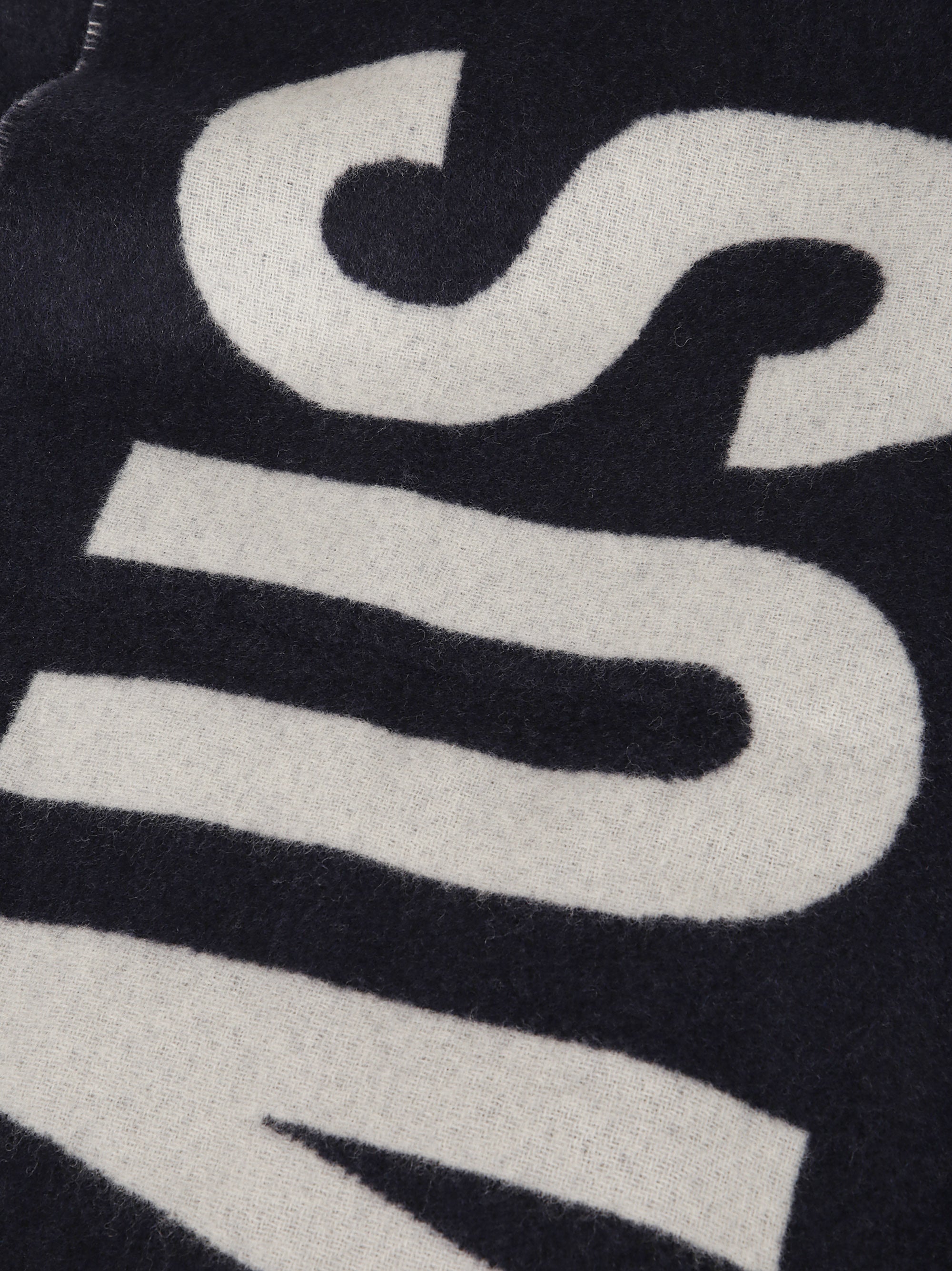 Jacquemus Scarfs Blue Wool