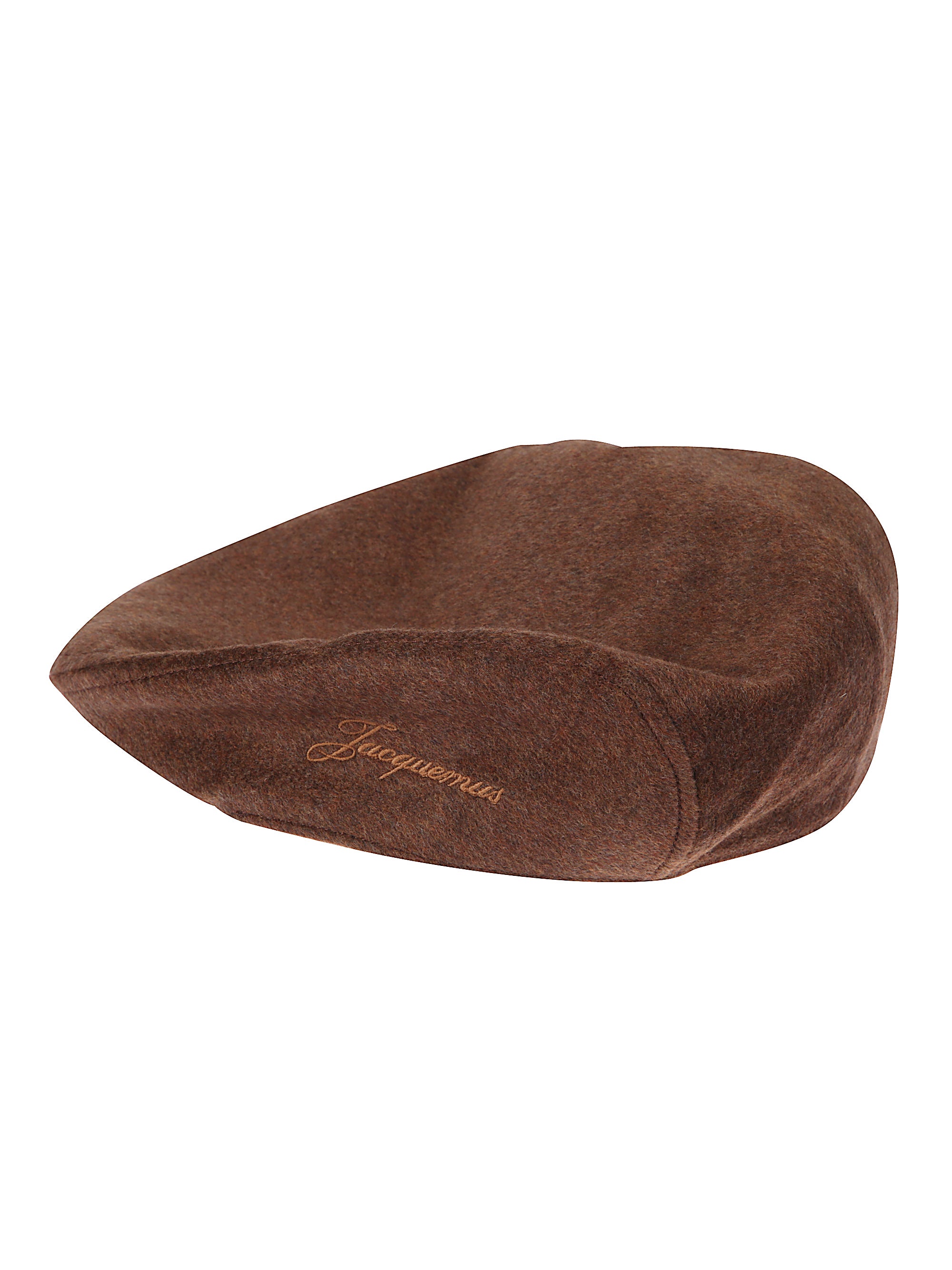 Jacquemus Hats Brown Wool Virgin