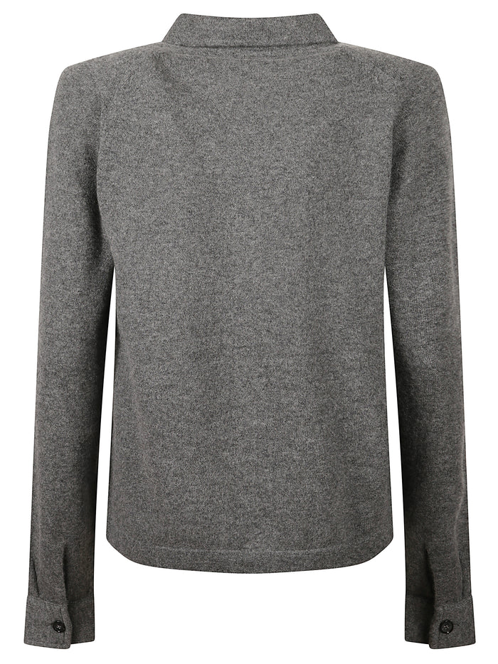 Toteme Sweaters Grey Cashmere