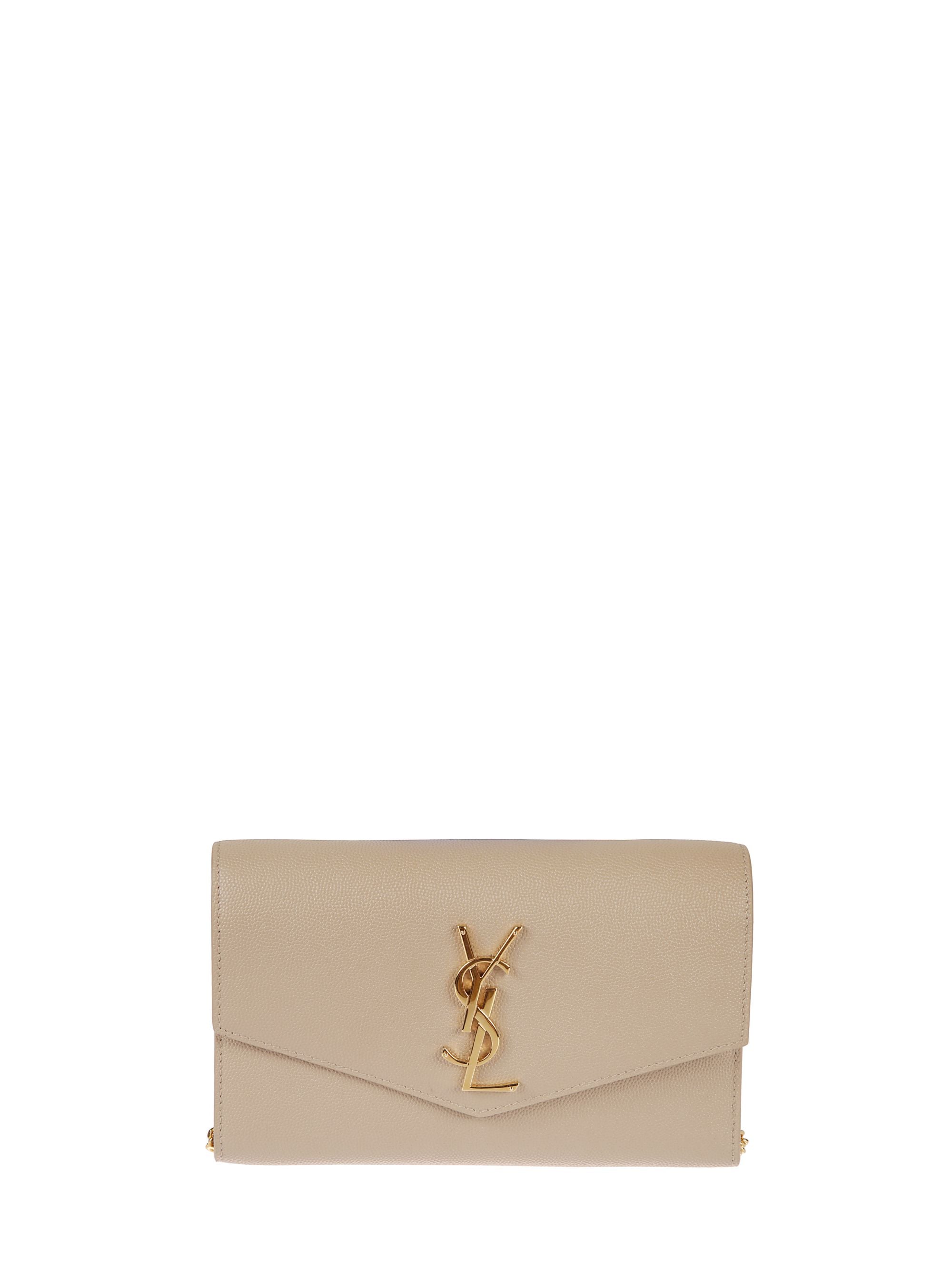Saint Laurent Bags Beige Calf Skin