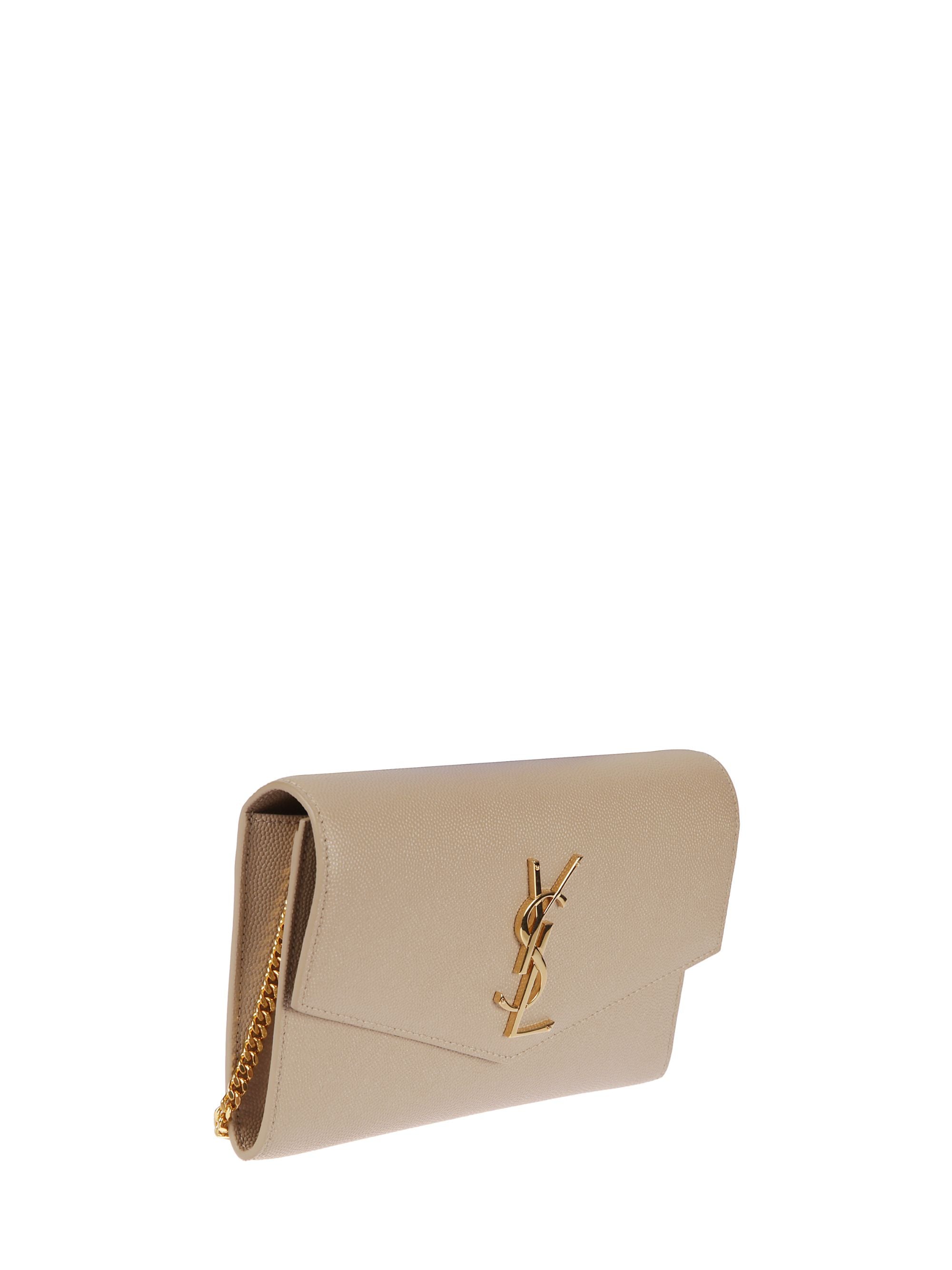 Saint Laurent Bags Beige Calf Skin