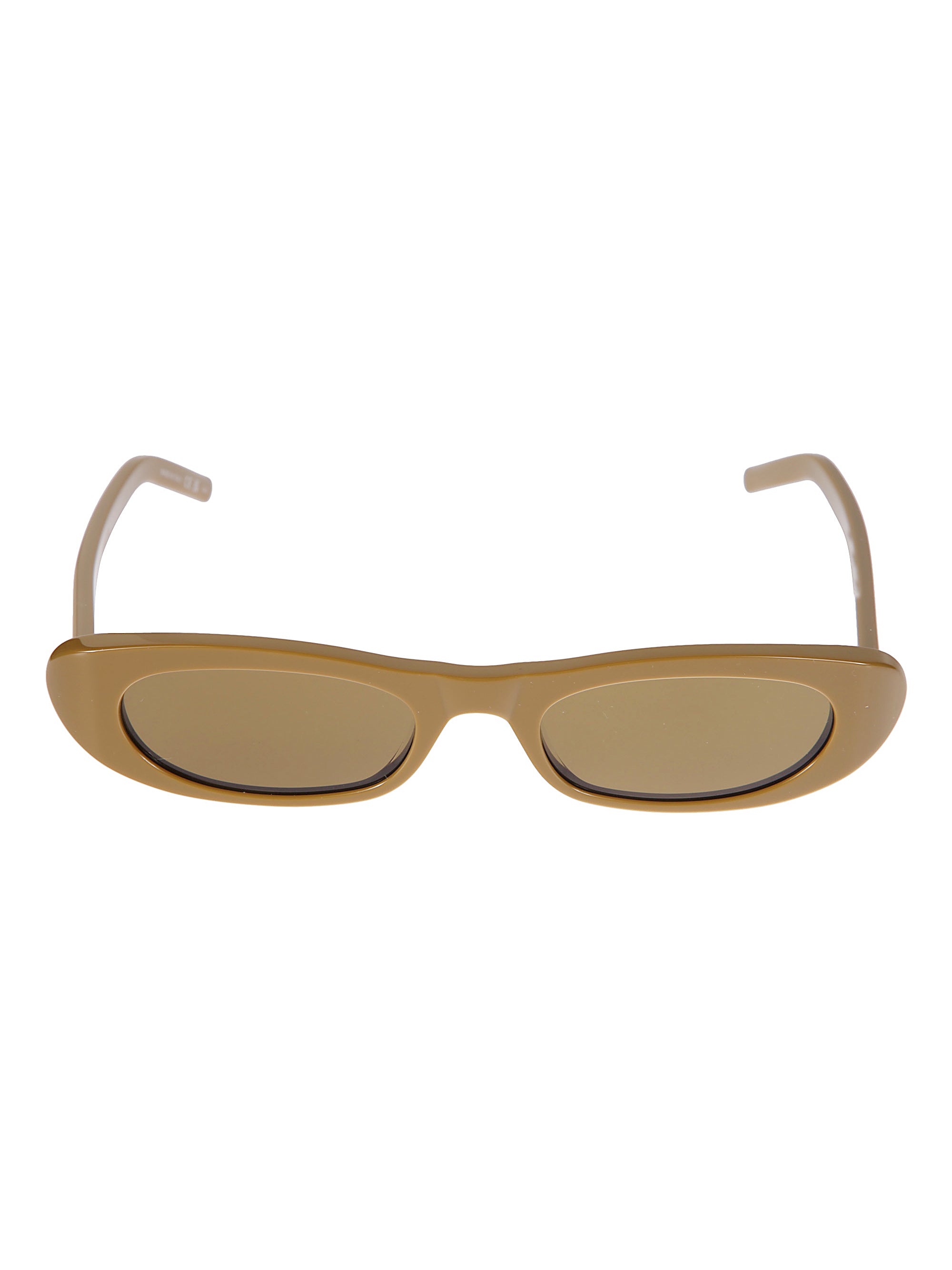 Saint Laurent Sunglasses Brown Acetate