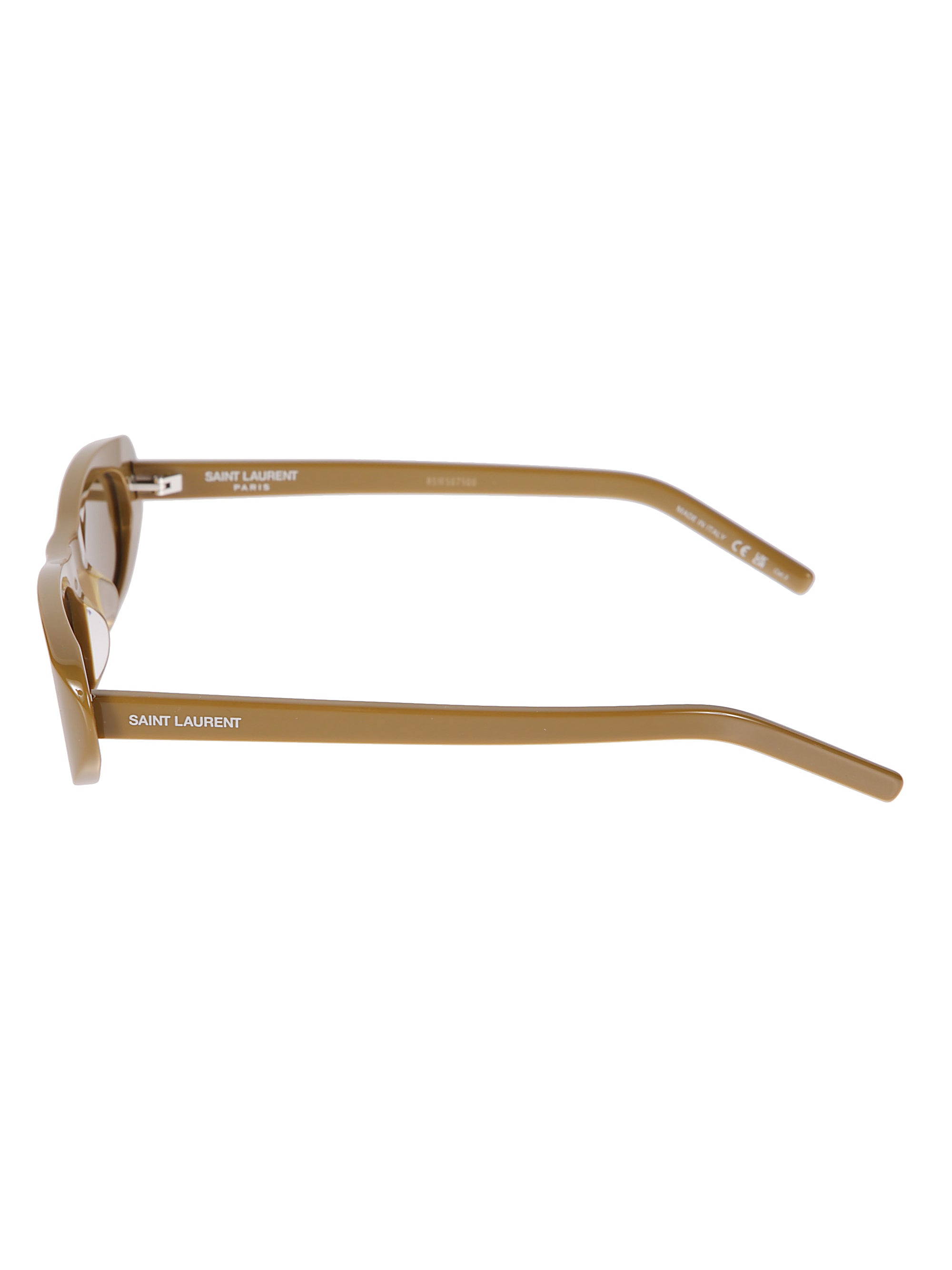 Saint Laurent Sunglasses Brown Acetate