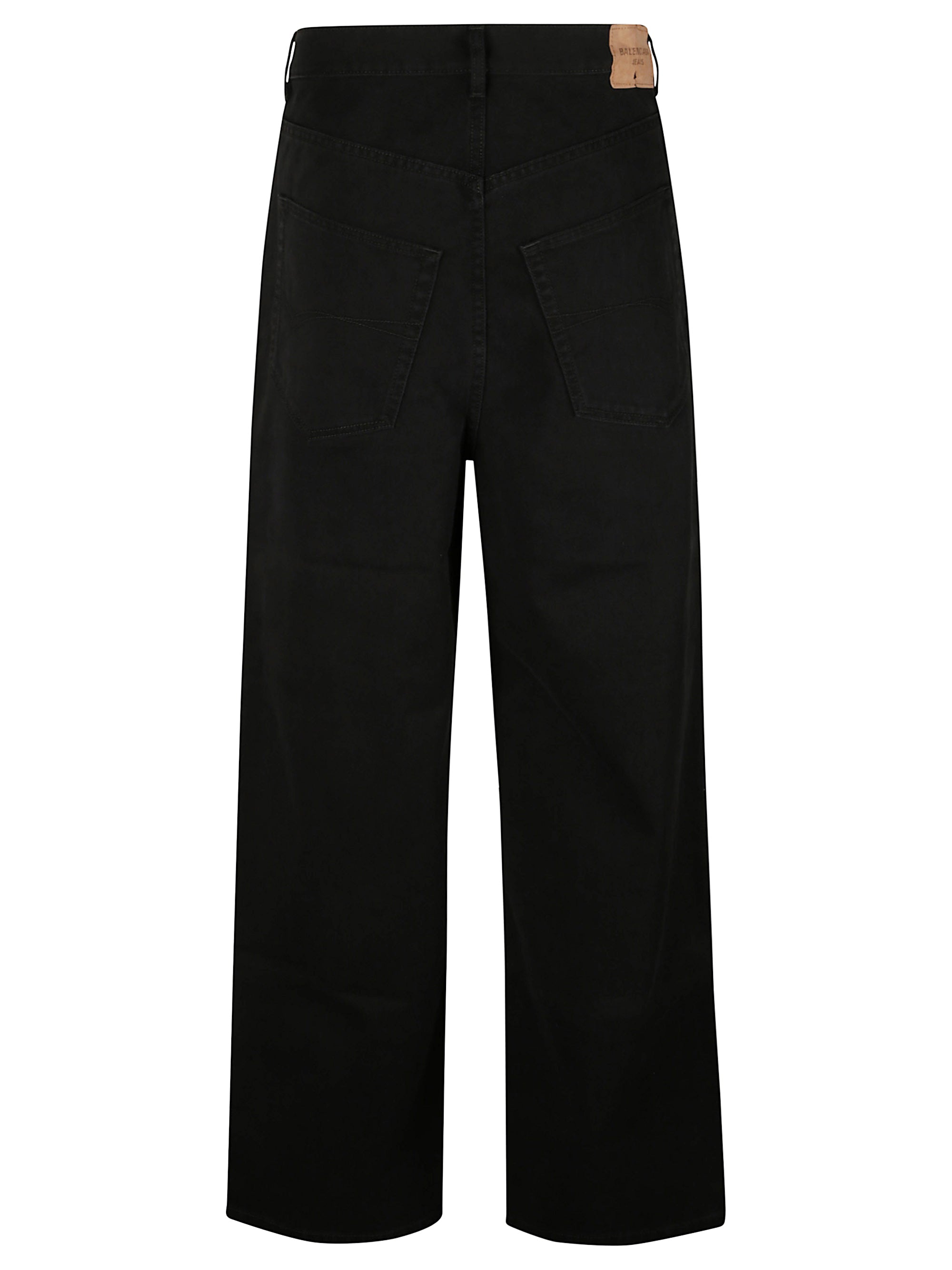 Balenciaga Jeans Black Cotton