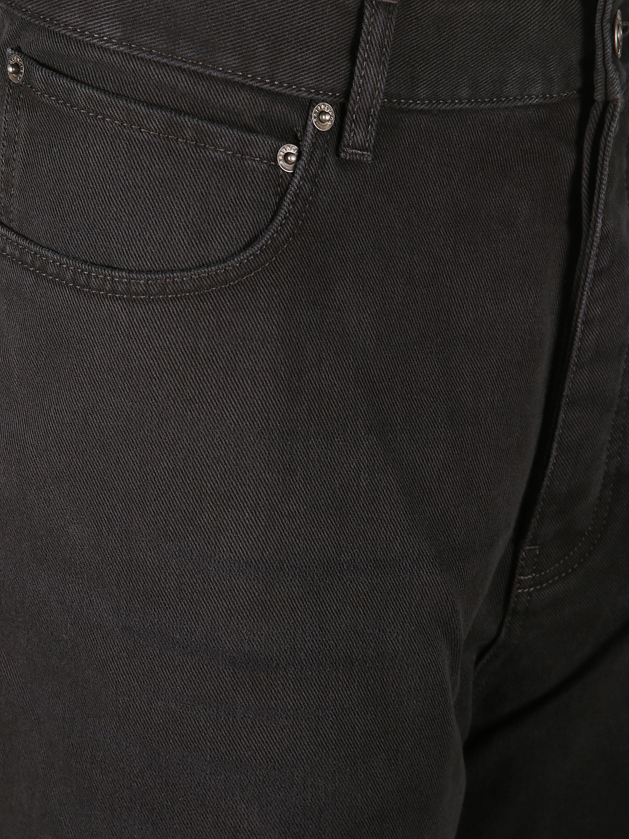 Balenciaga Jeans Black Cotton