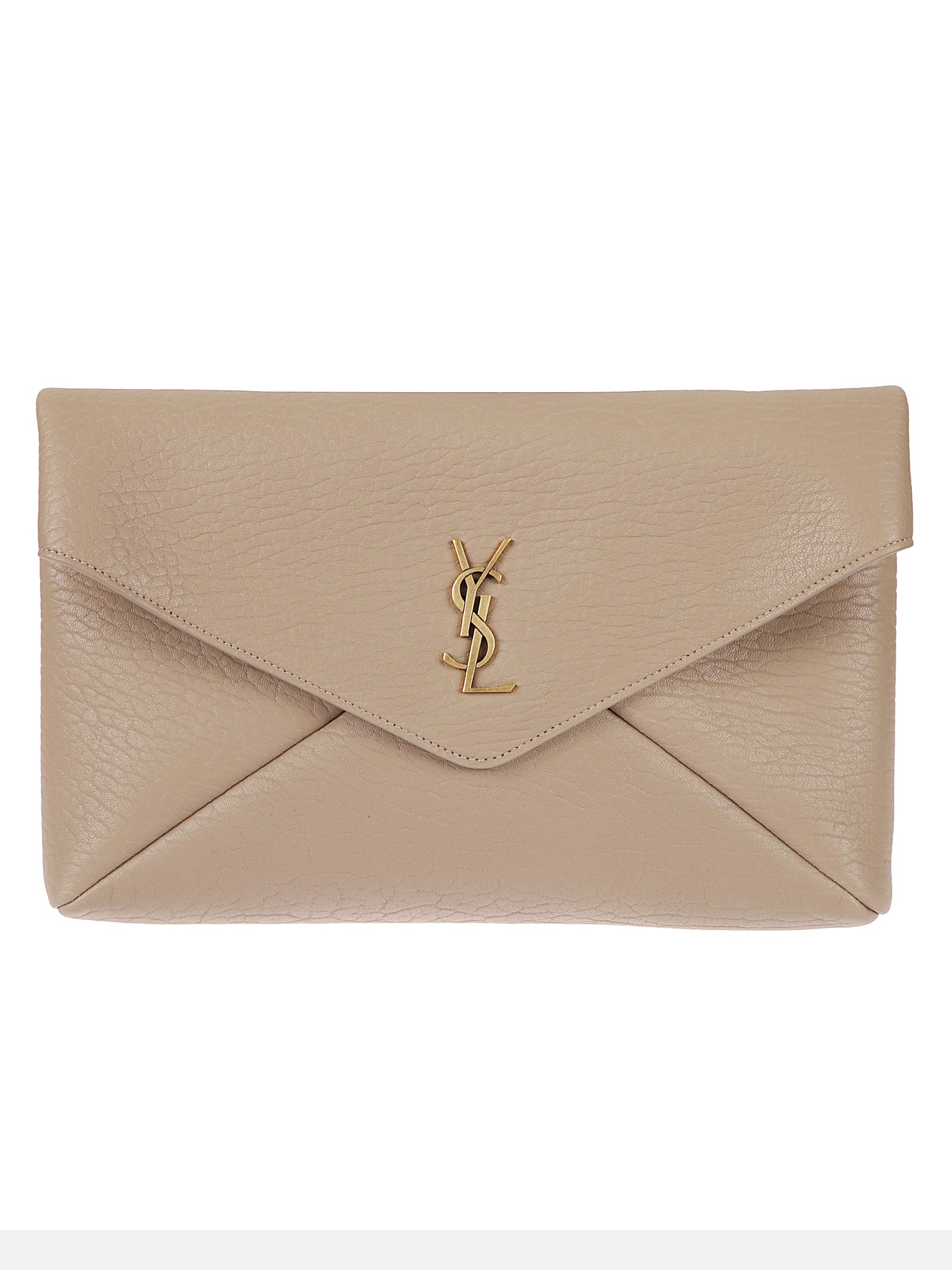 Saint Laurent Bags Grey Lamb