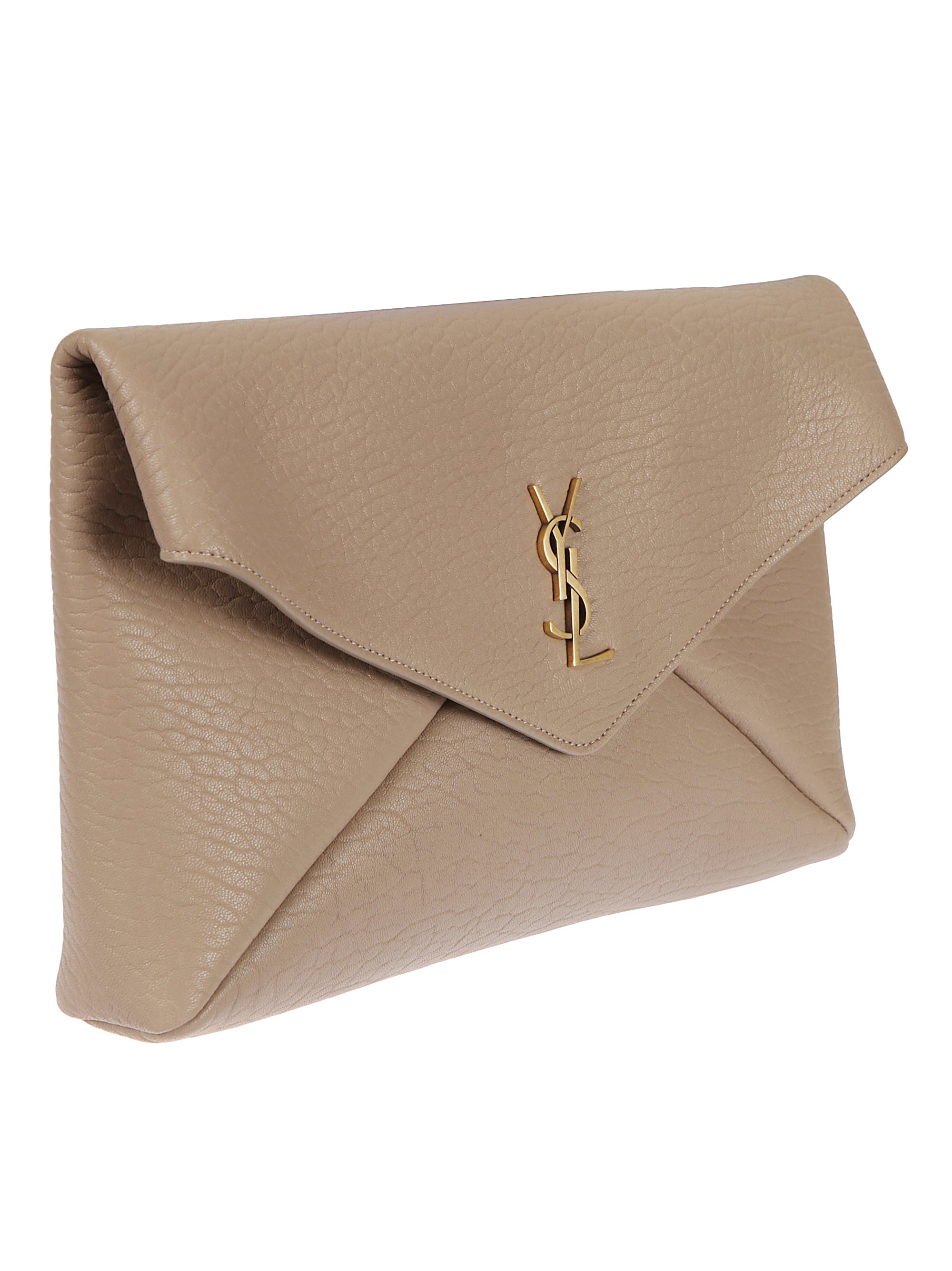 Saint Laurent Bags Grey Lamb