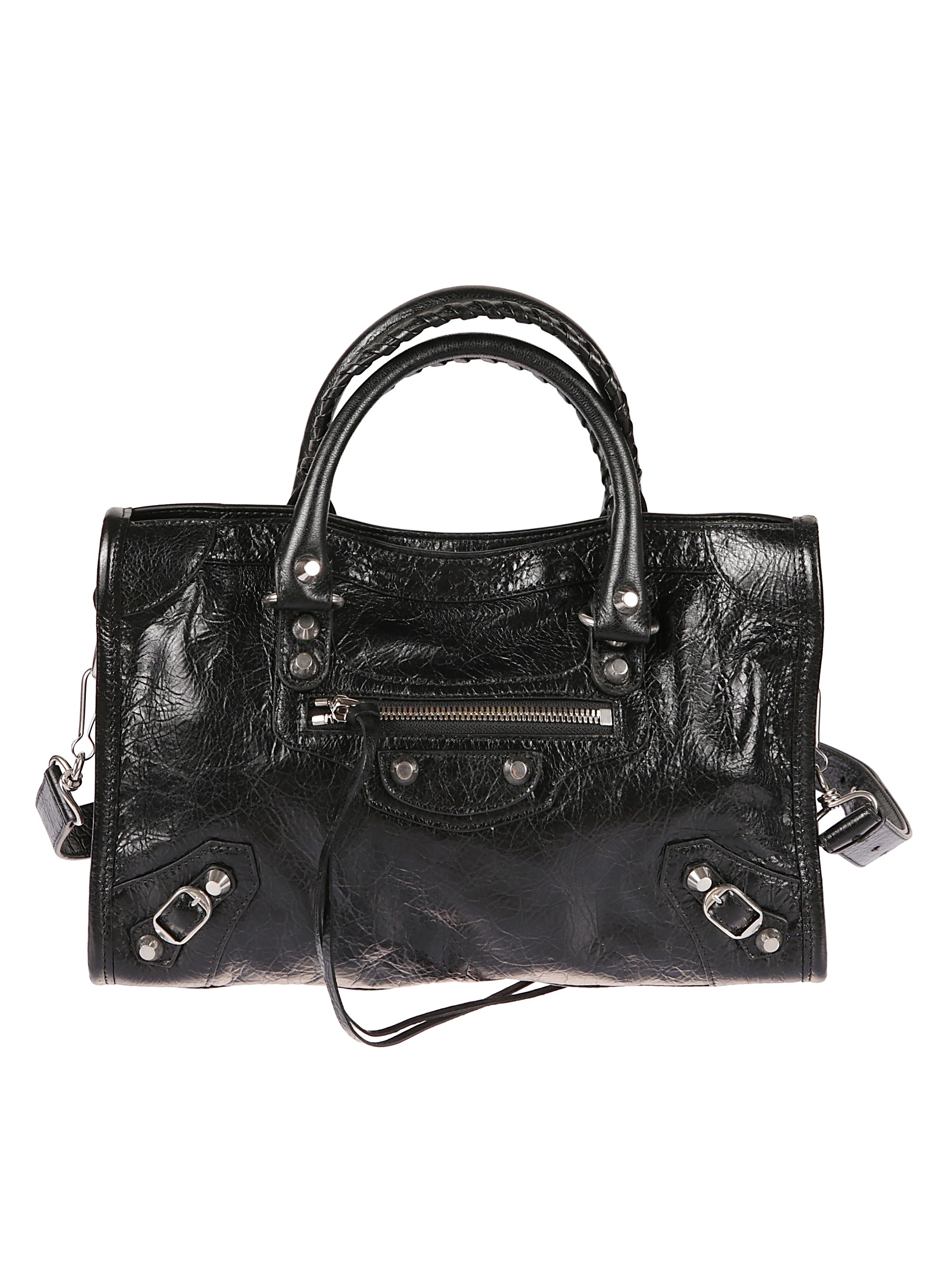 Balenciaga Bags Black Lamb Leather