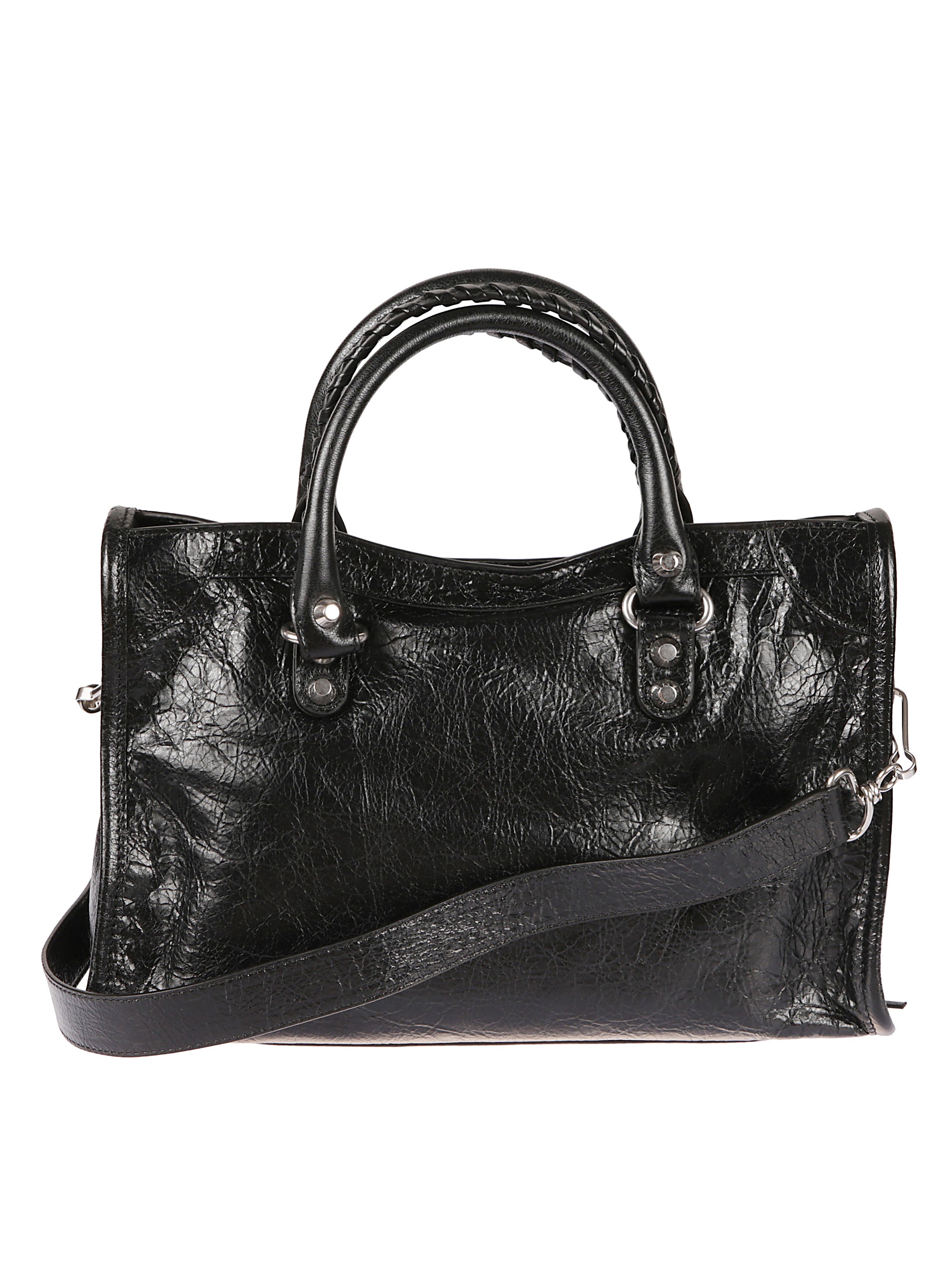 Balenciaga Bags Black Lamb Leather