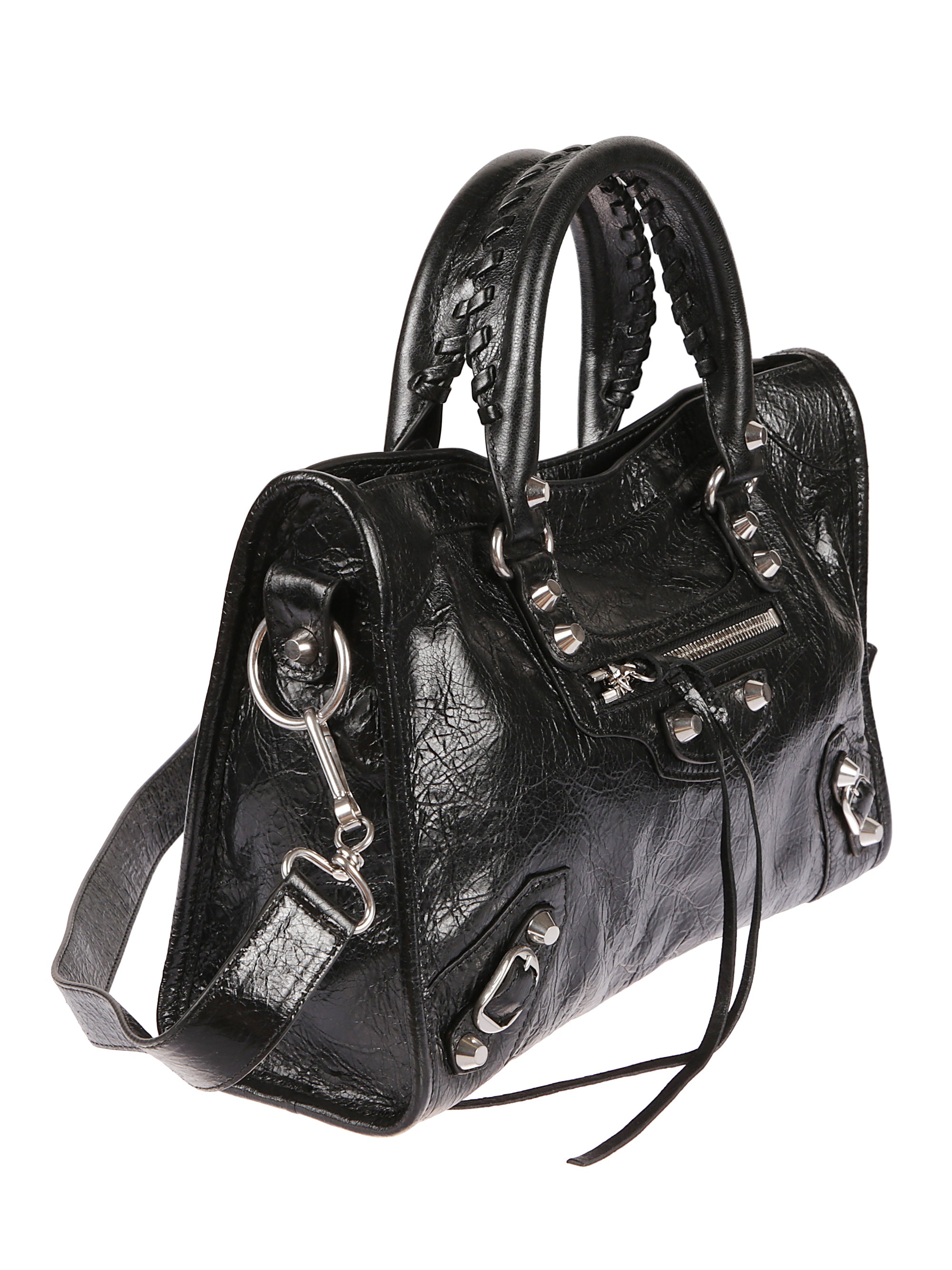 Balenciaga Bags Black Lamb Leather