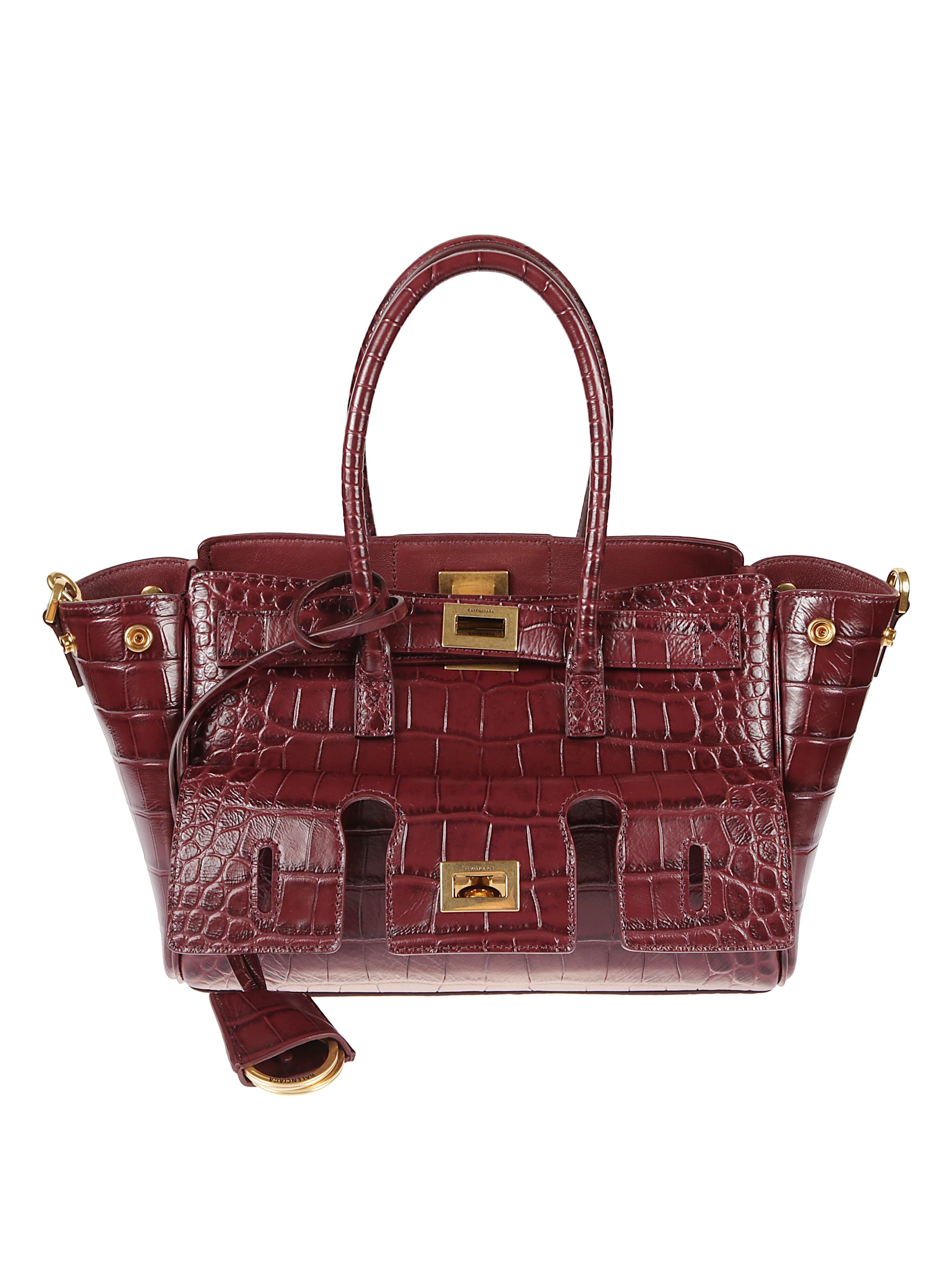 Balenciaga Bags Bordeaux Calf Leather