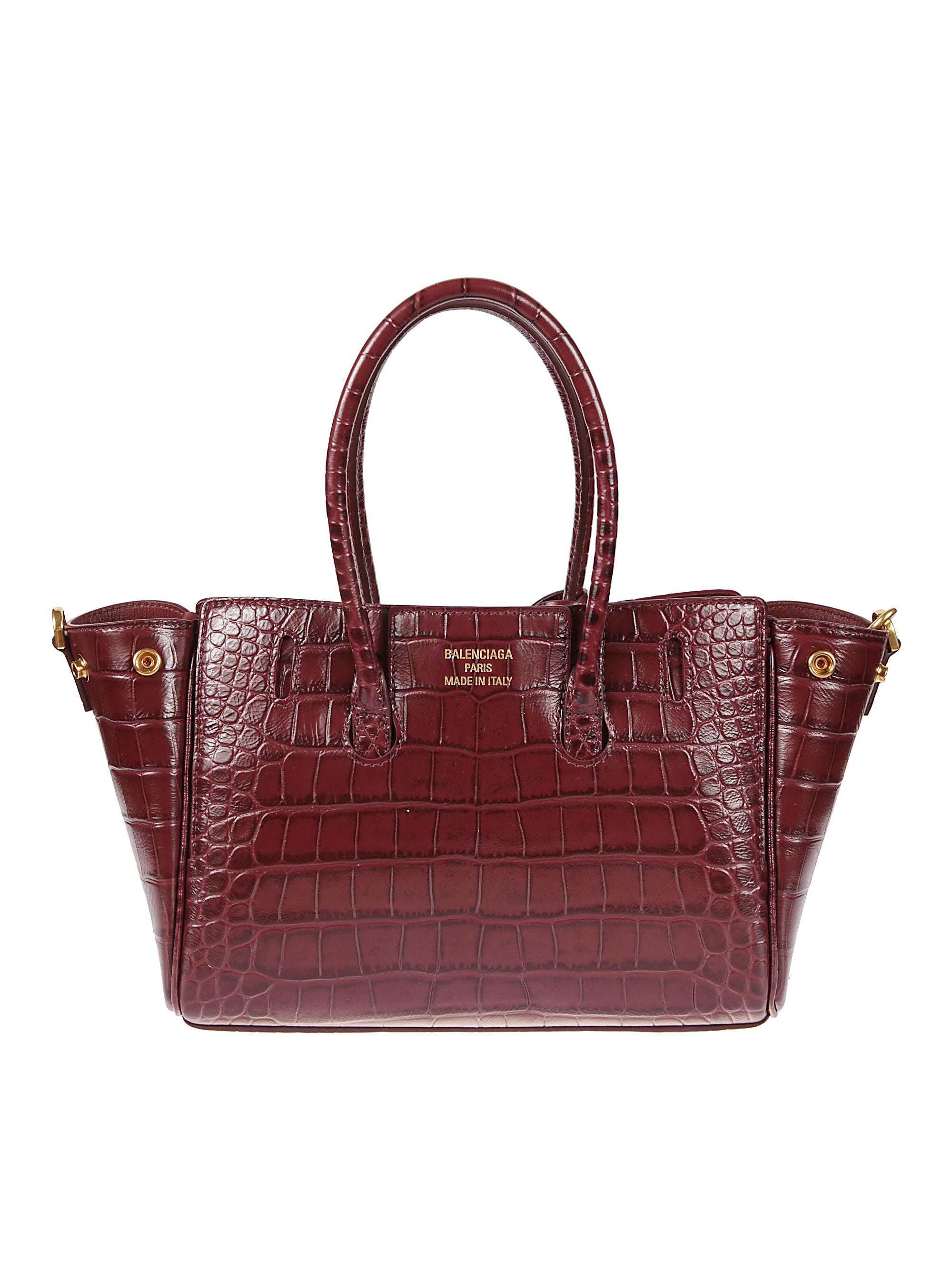 Balenciaga Bags Bordeaux Calf Leather