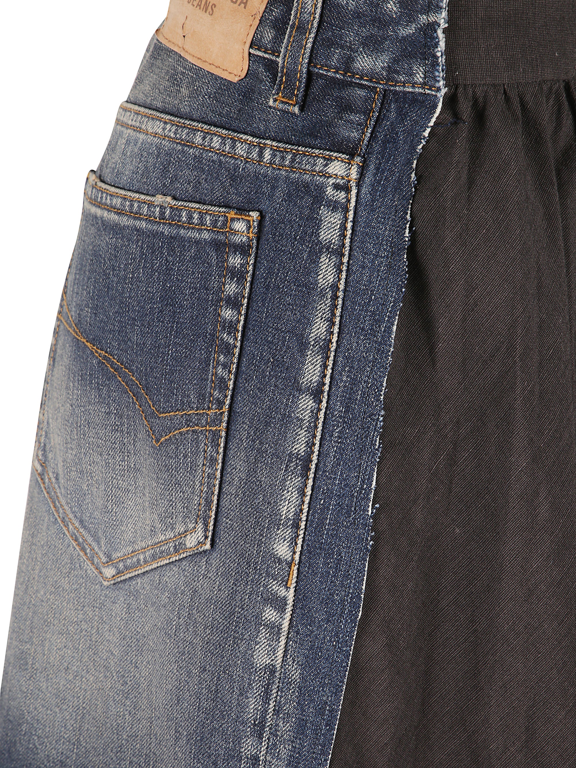 Balenciaga Skirts Black Linen Cotton