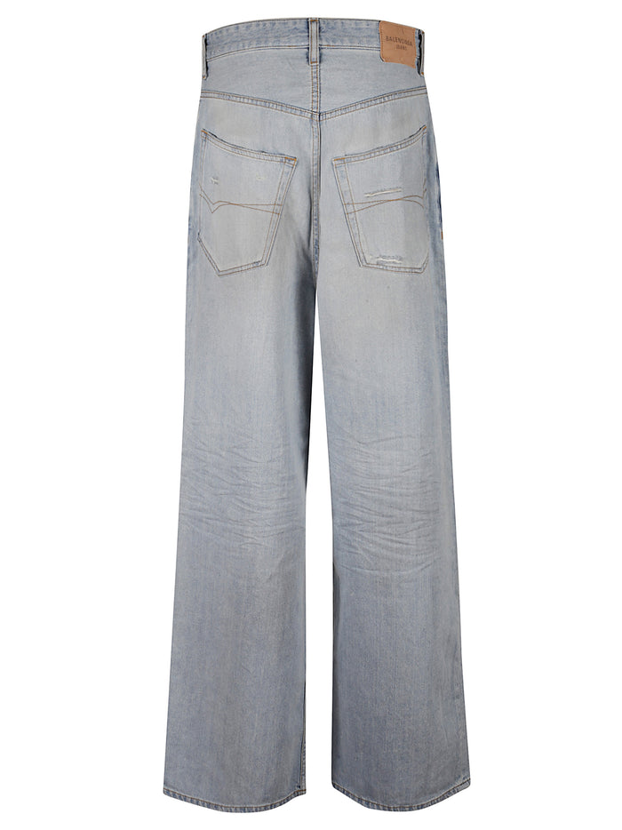 Balenciaga Trousers Light denim Cotton