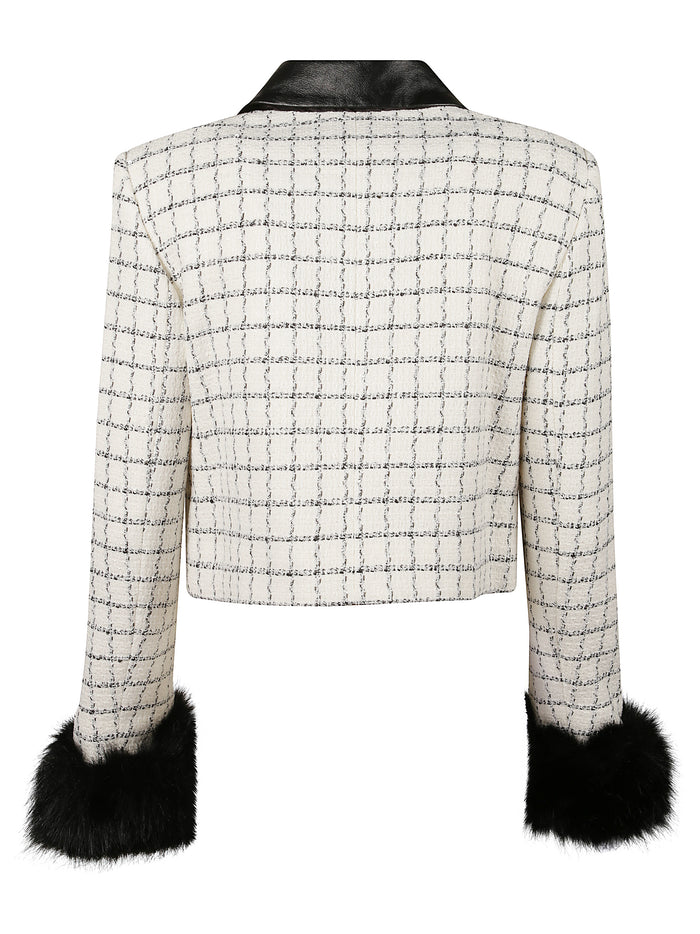 Self Portrait Jackets White