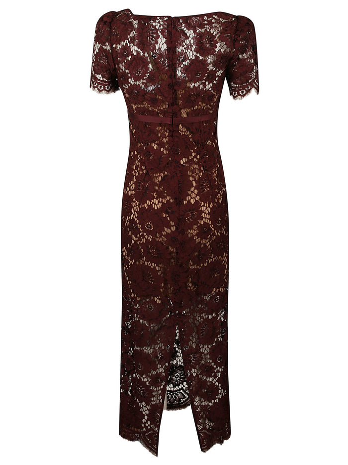 Self Portrait Dresses Bordeaux