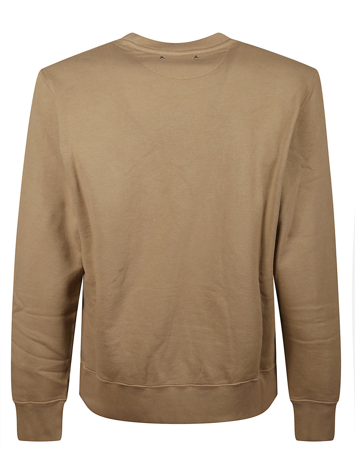 Golden Goose Sweaters Beige Cotton