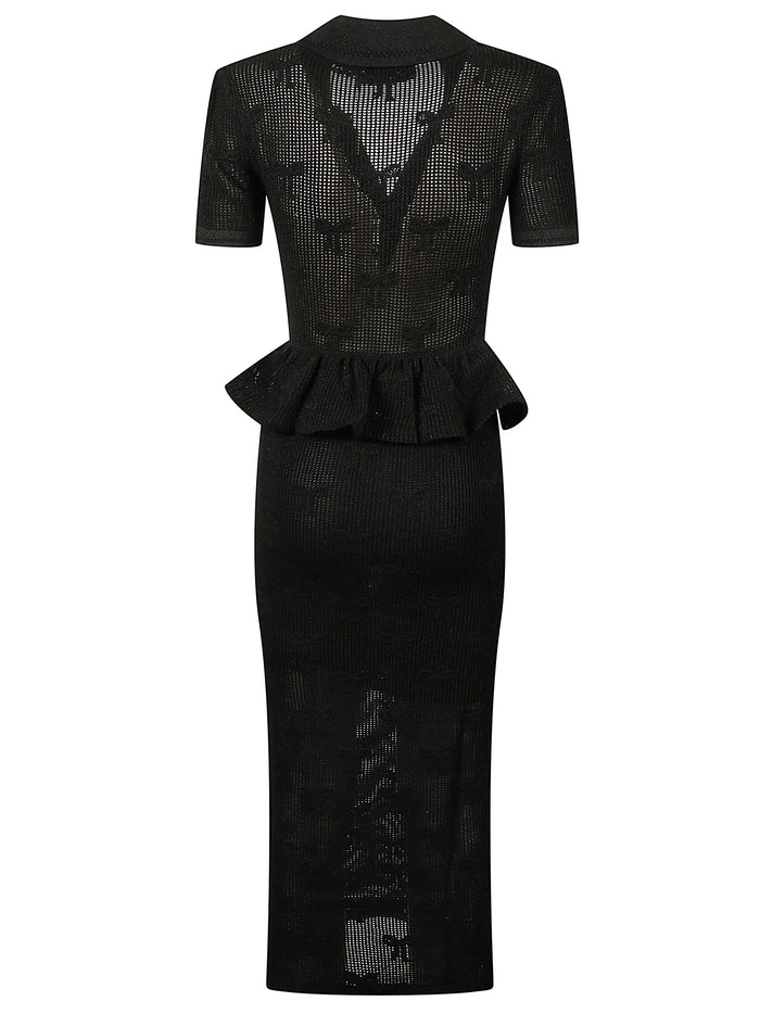 Self Portrait Dresses Black Co Pes