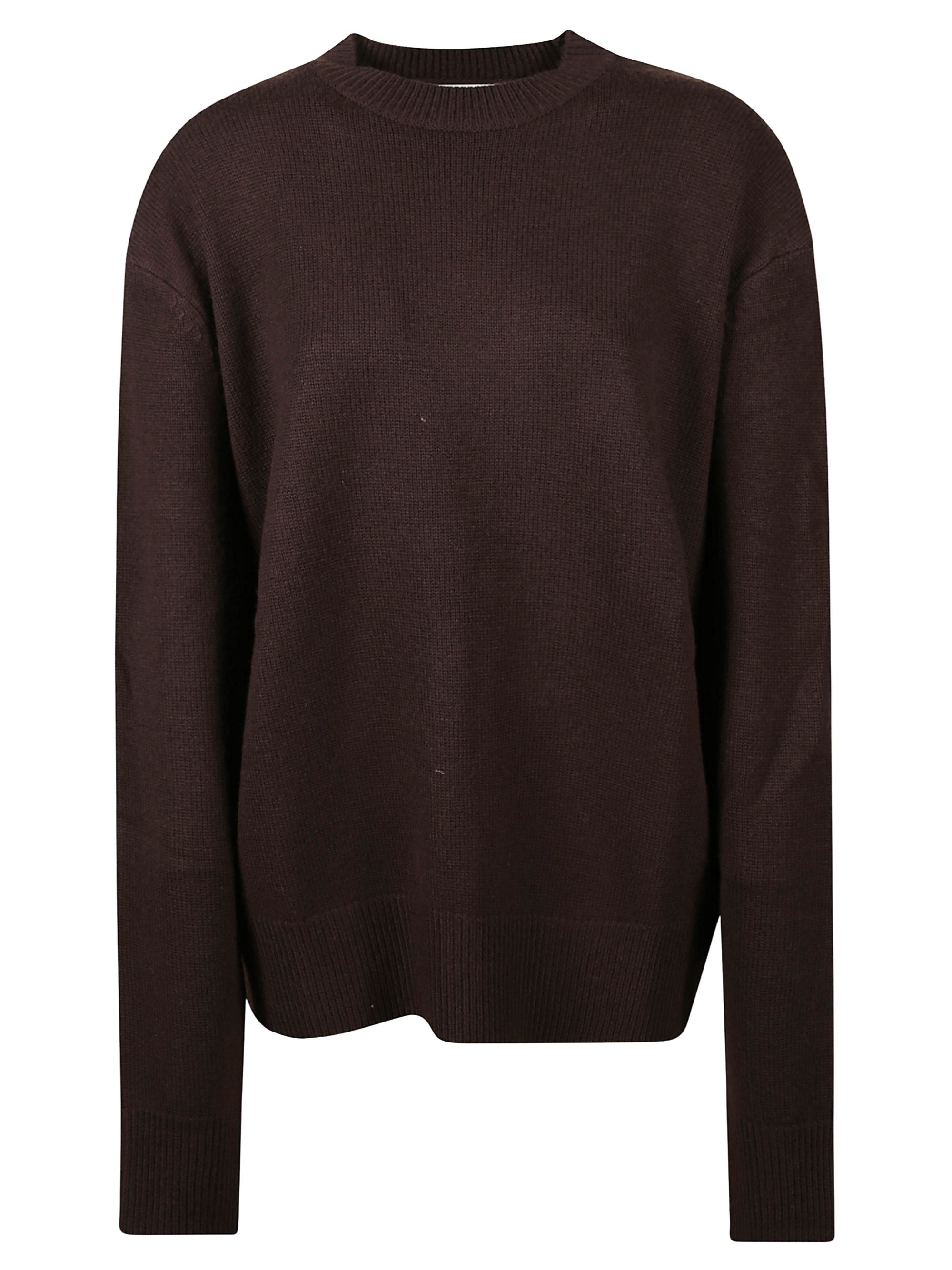 The Frankie Shop Sweaters Brown Merino Wool Cashmere