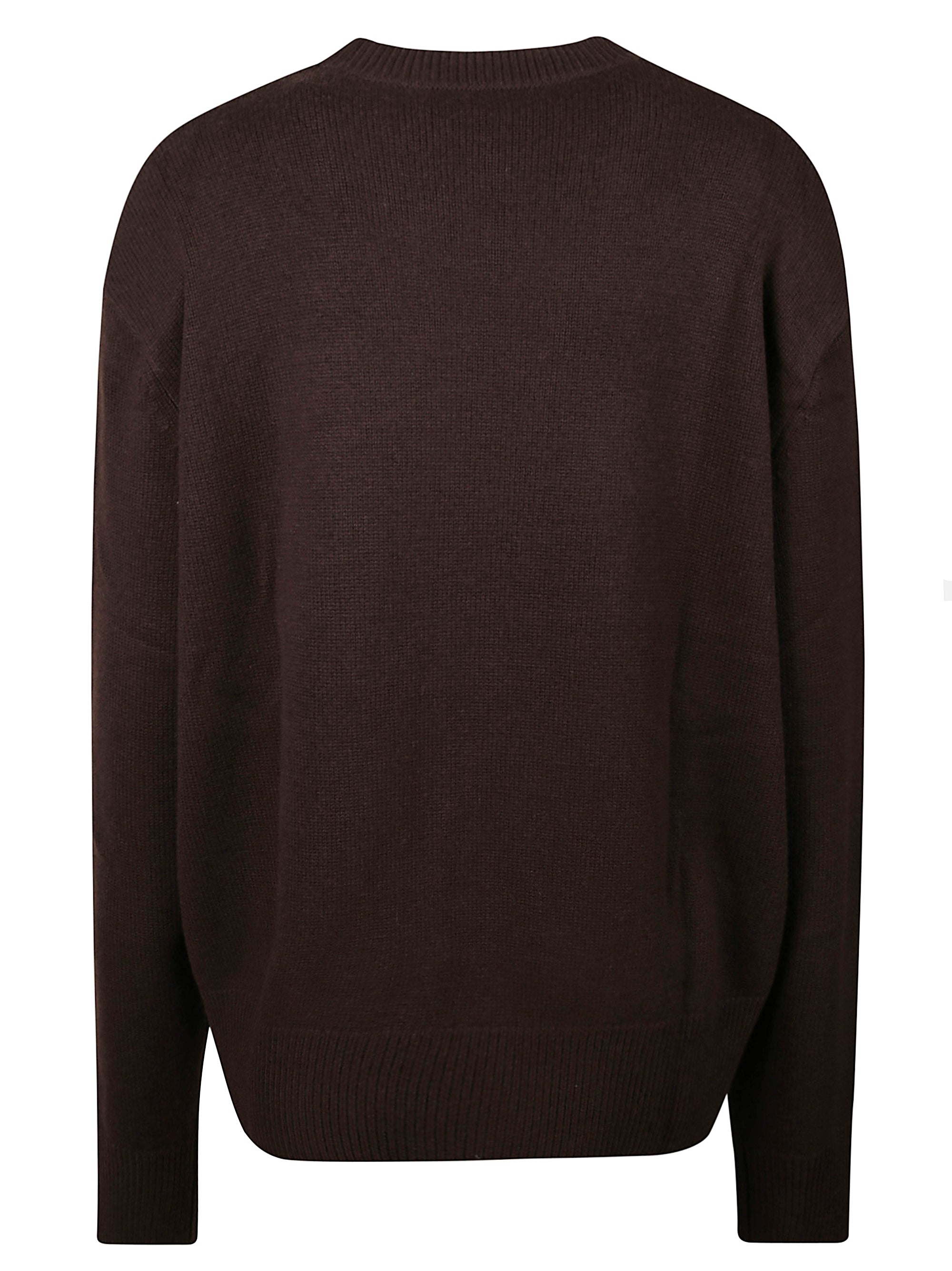 The Frankie Shop Sweaters Brown Merino Wool Cashmere