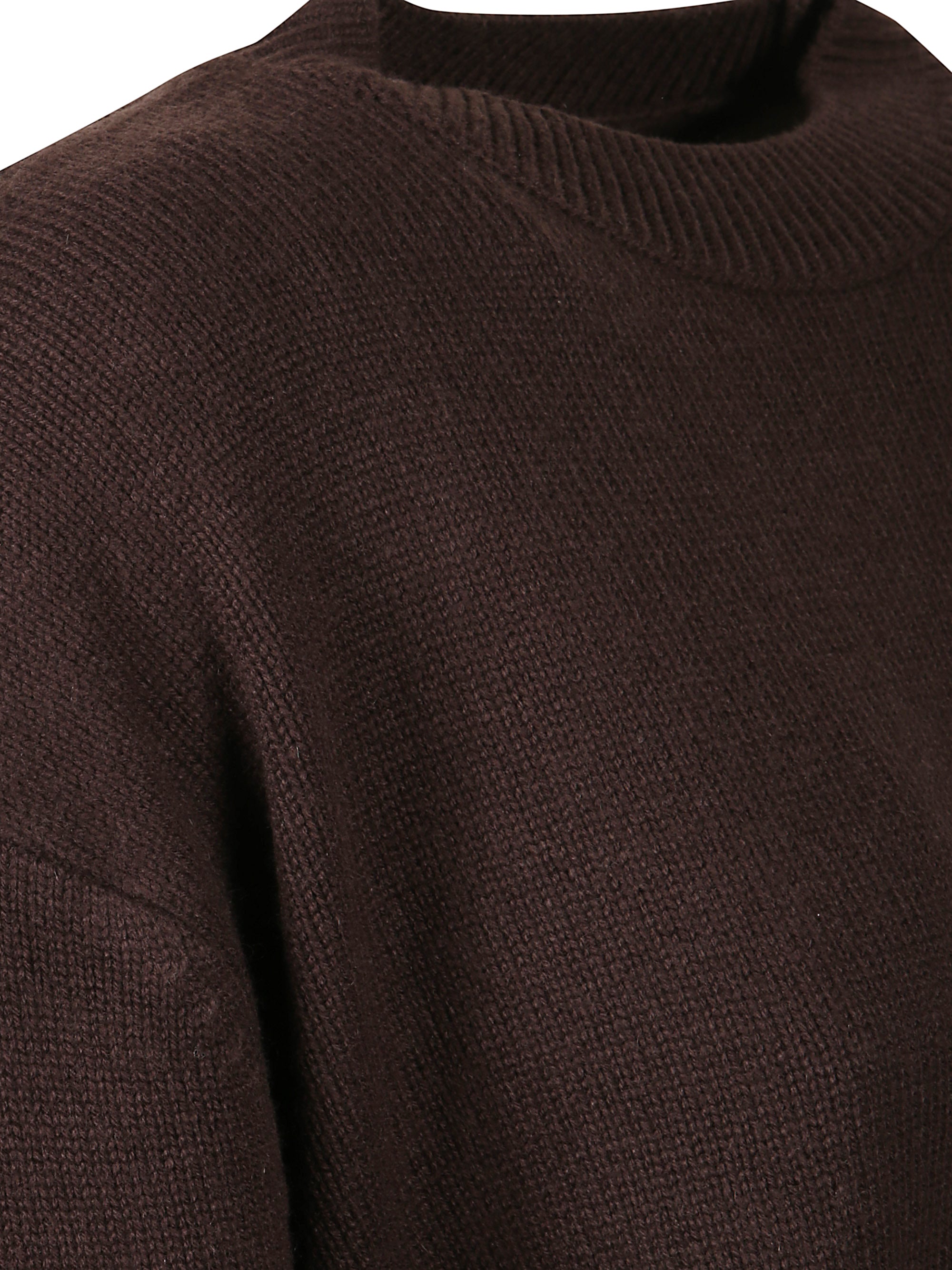The Frankie Shop Sweaters Brown Merino Wool Cashmere