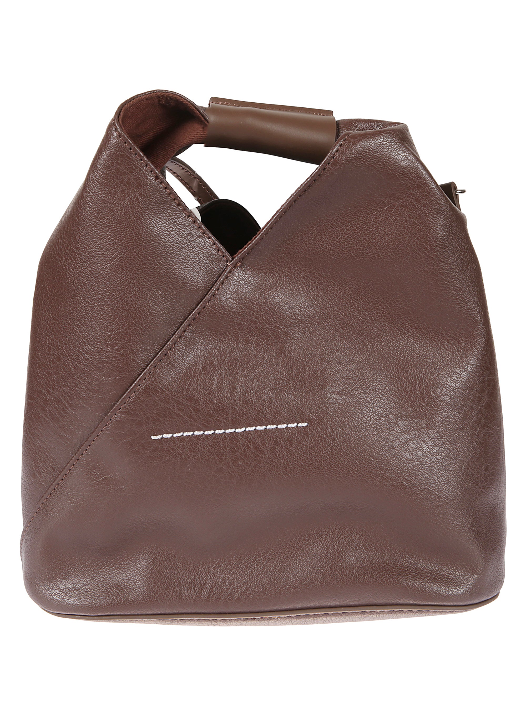 Mm6 Maison Margiela Bags Marrone Calf Leather
