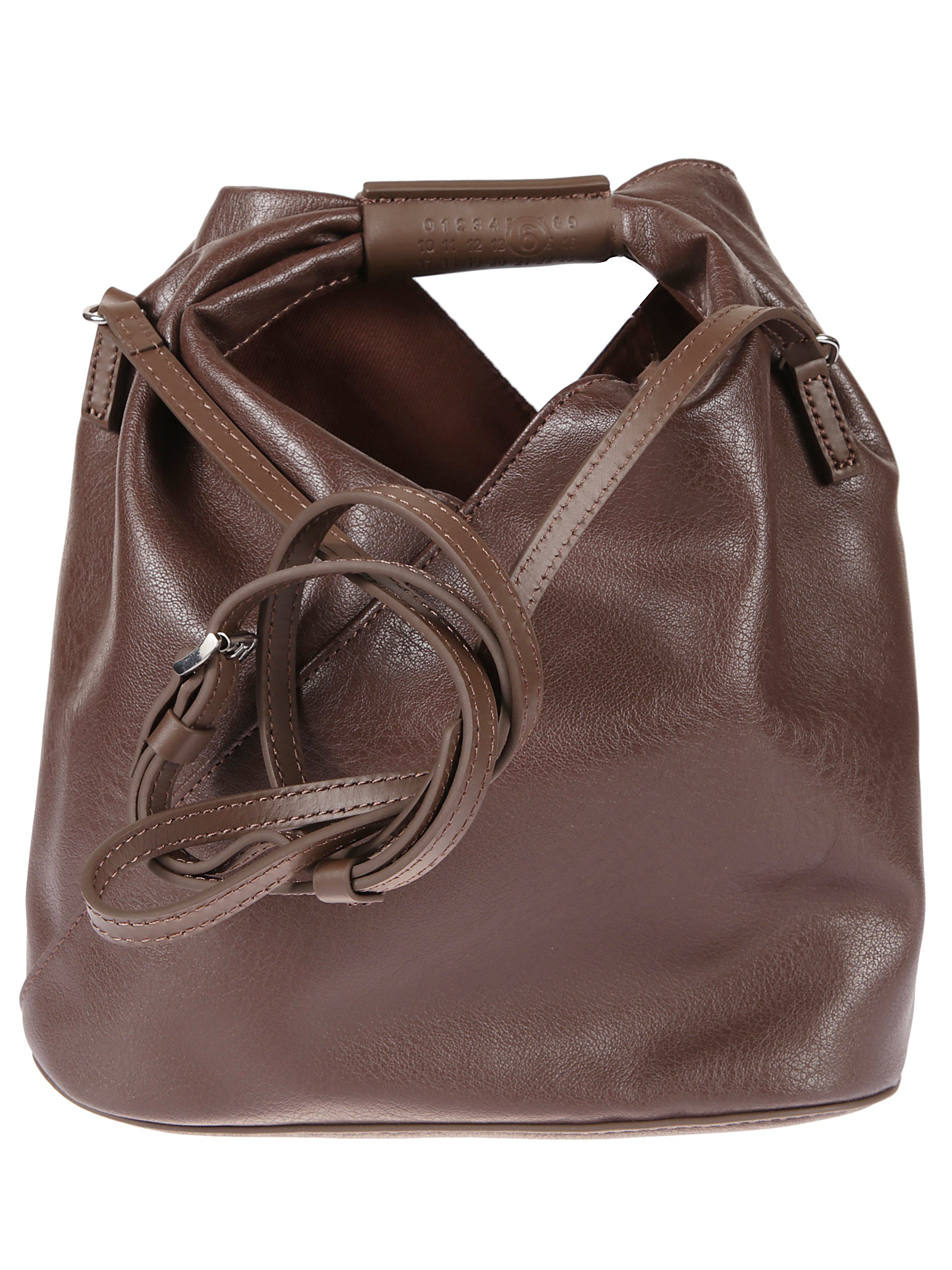 Mm6 Maison Margiela Bags Marrone Calf Leather
