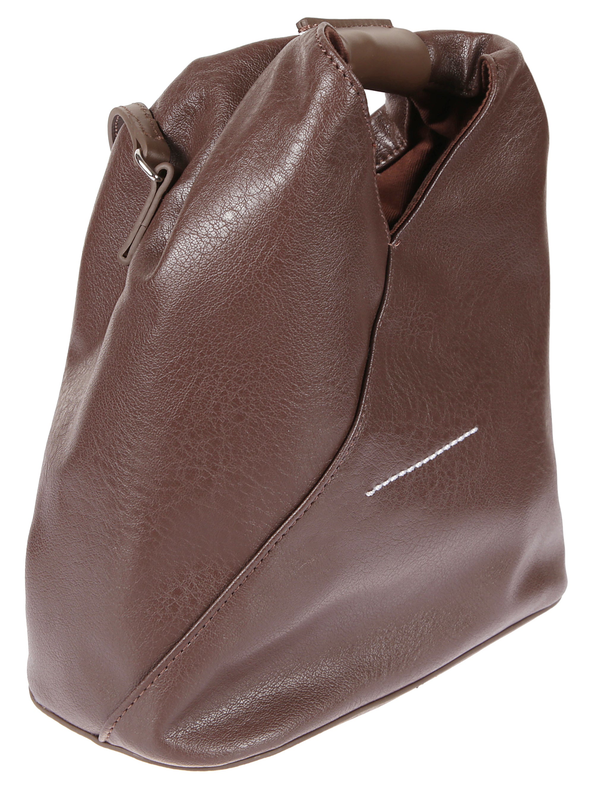 Mm6 Maison Margiela Bags Marrone Calf Leather