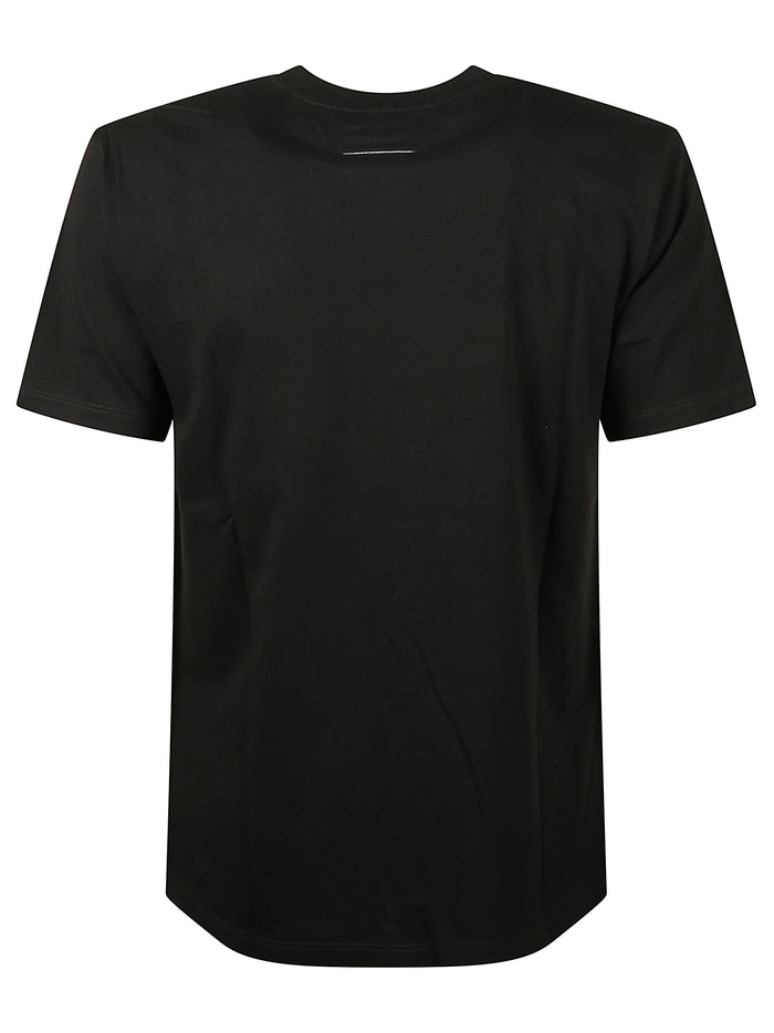 MM6 Maison Margiela T-shirts and Polos Black Cotton