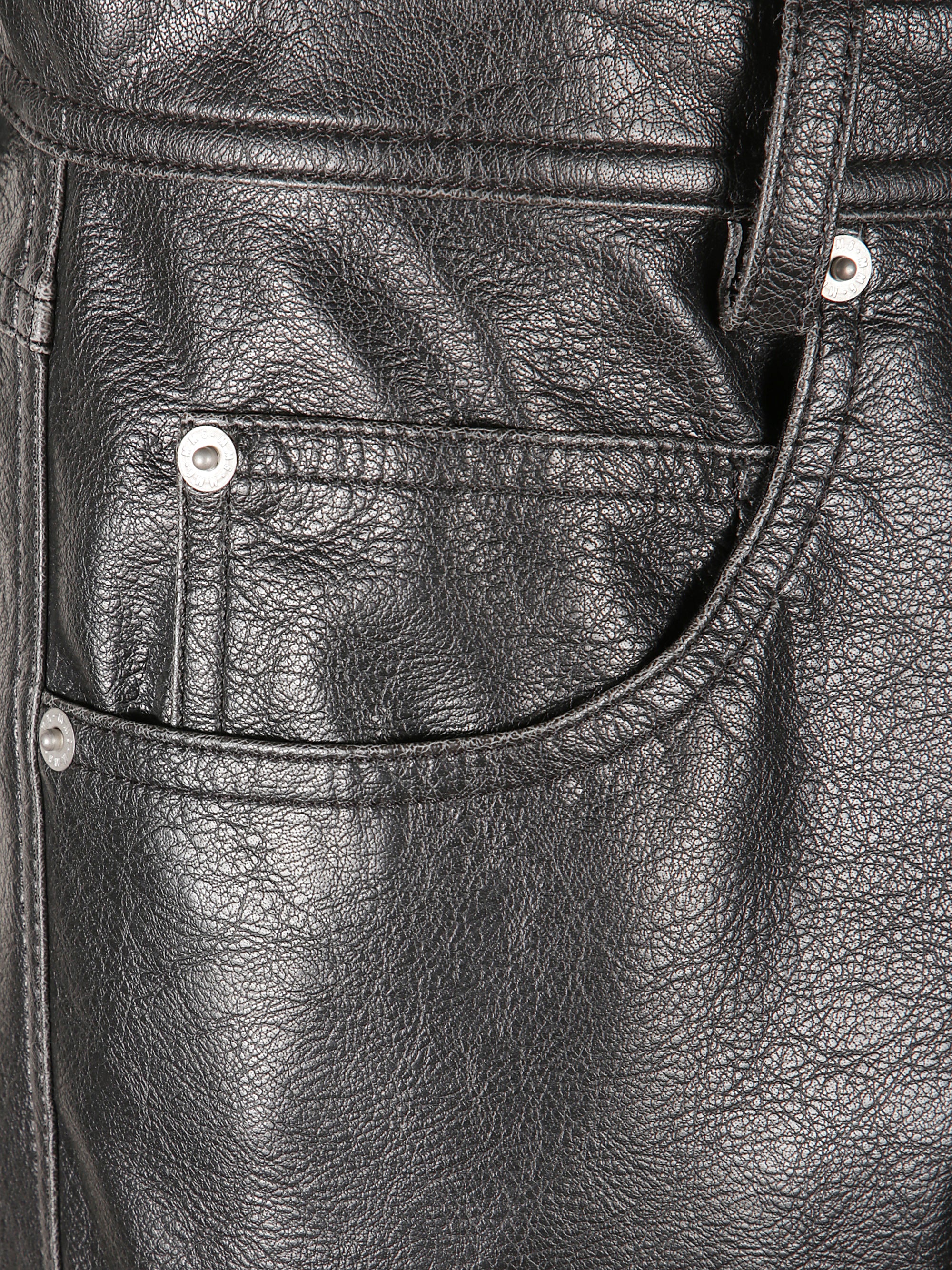 Mm6 Maison Margiela Trousers Nero Polyester