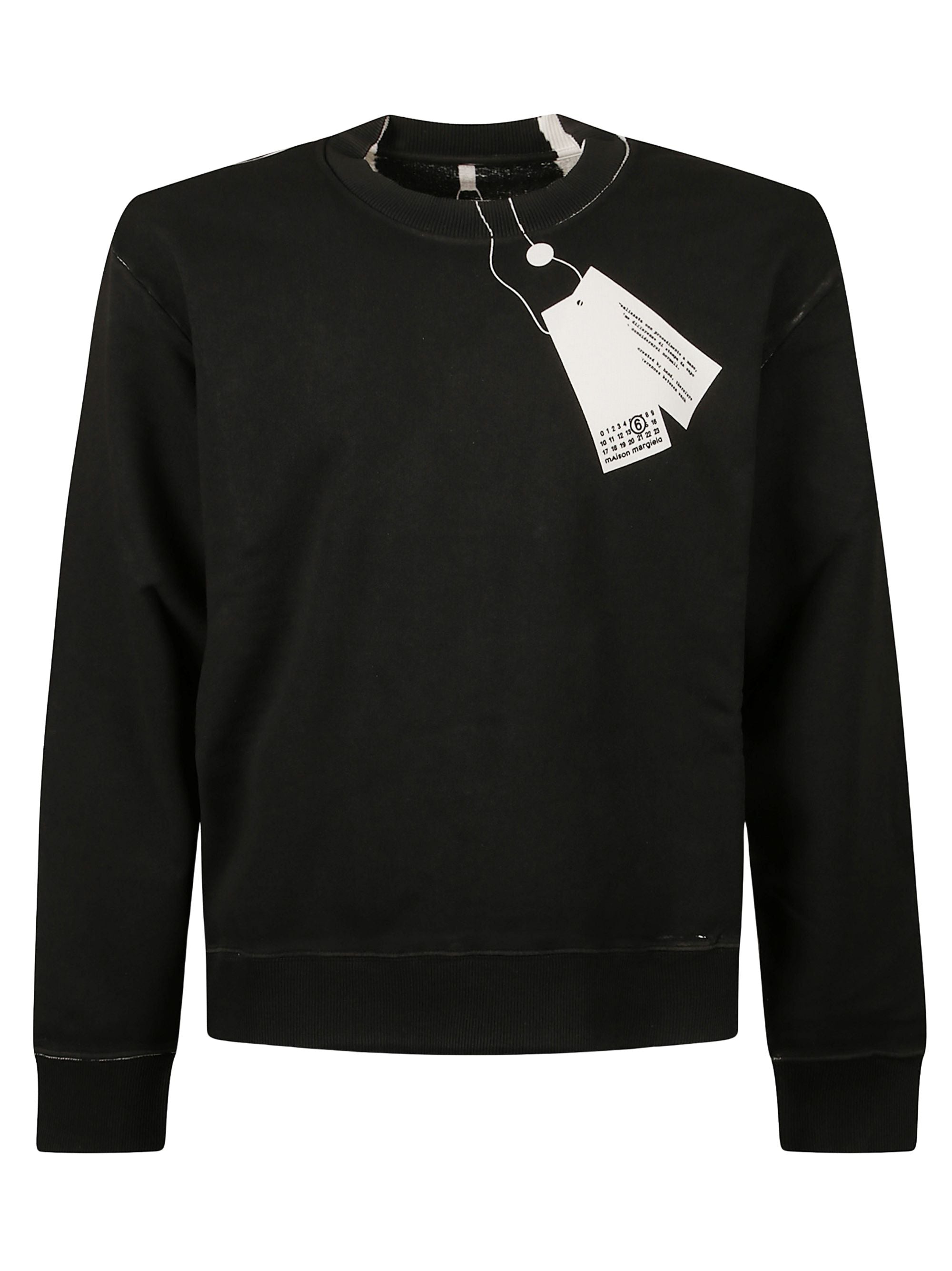 Mm6 Maison Margiela Sweaters Nero Cotton
