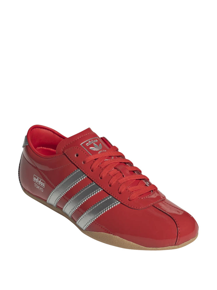 Adidas Sneakers Red Leather