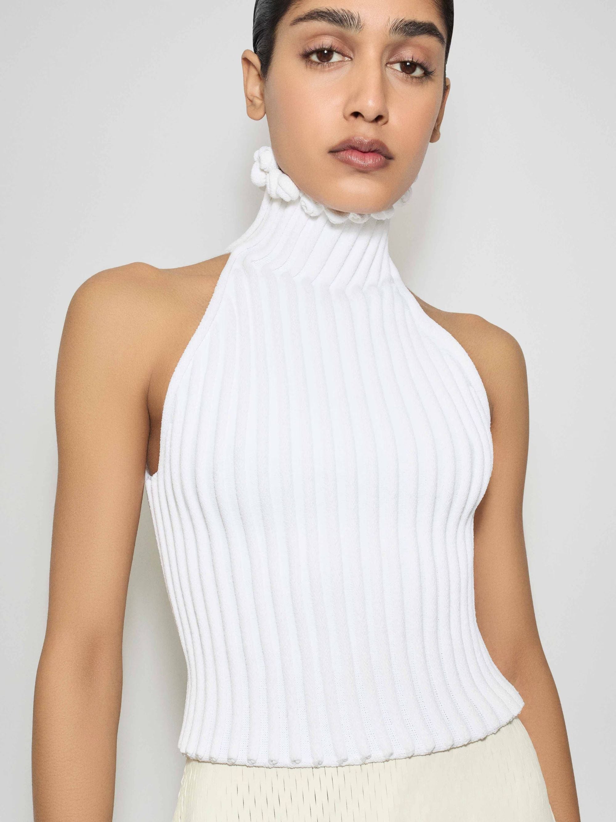 Alaia Top Bianco