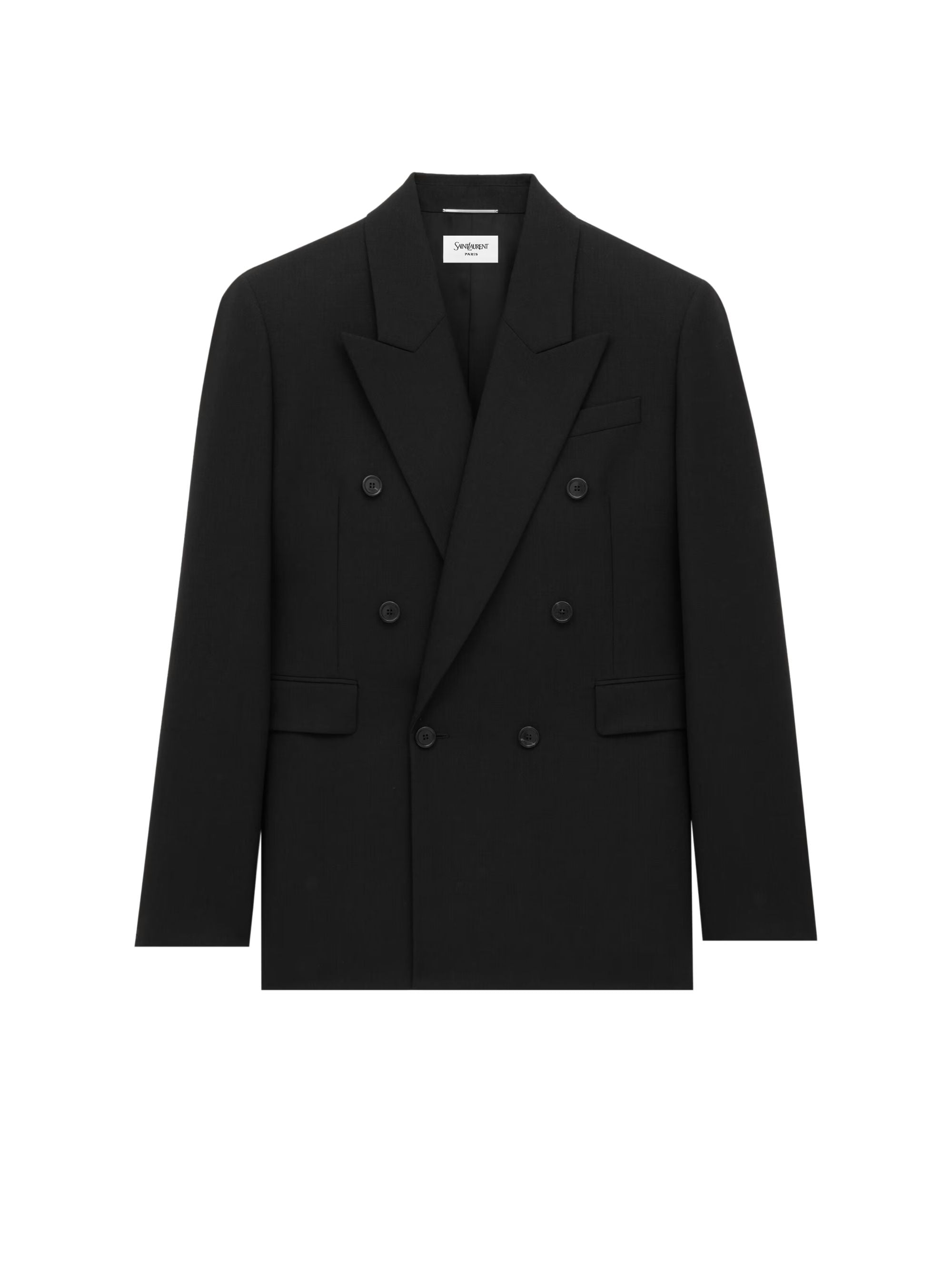 Saint Laurent Jackets Black Wool