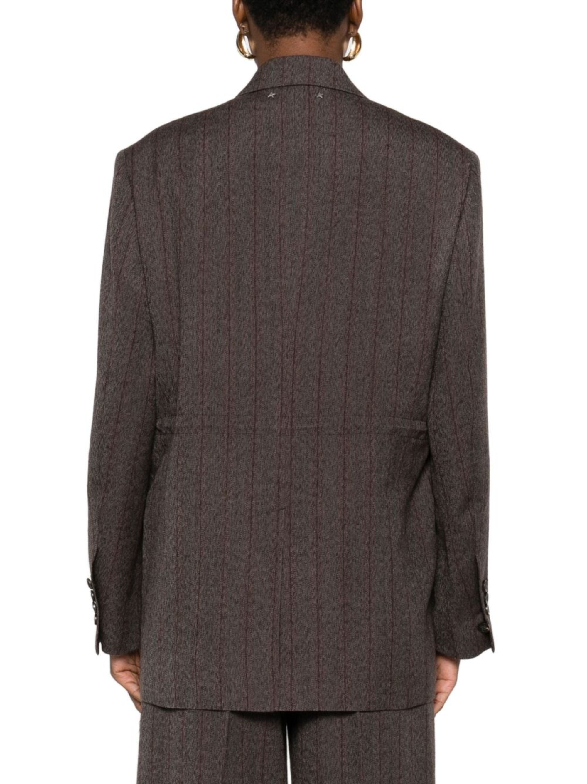 Golden Goose Jackets Brown Wool Virgin