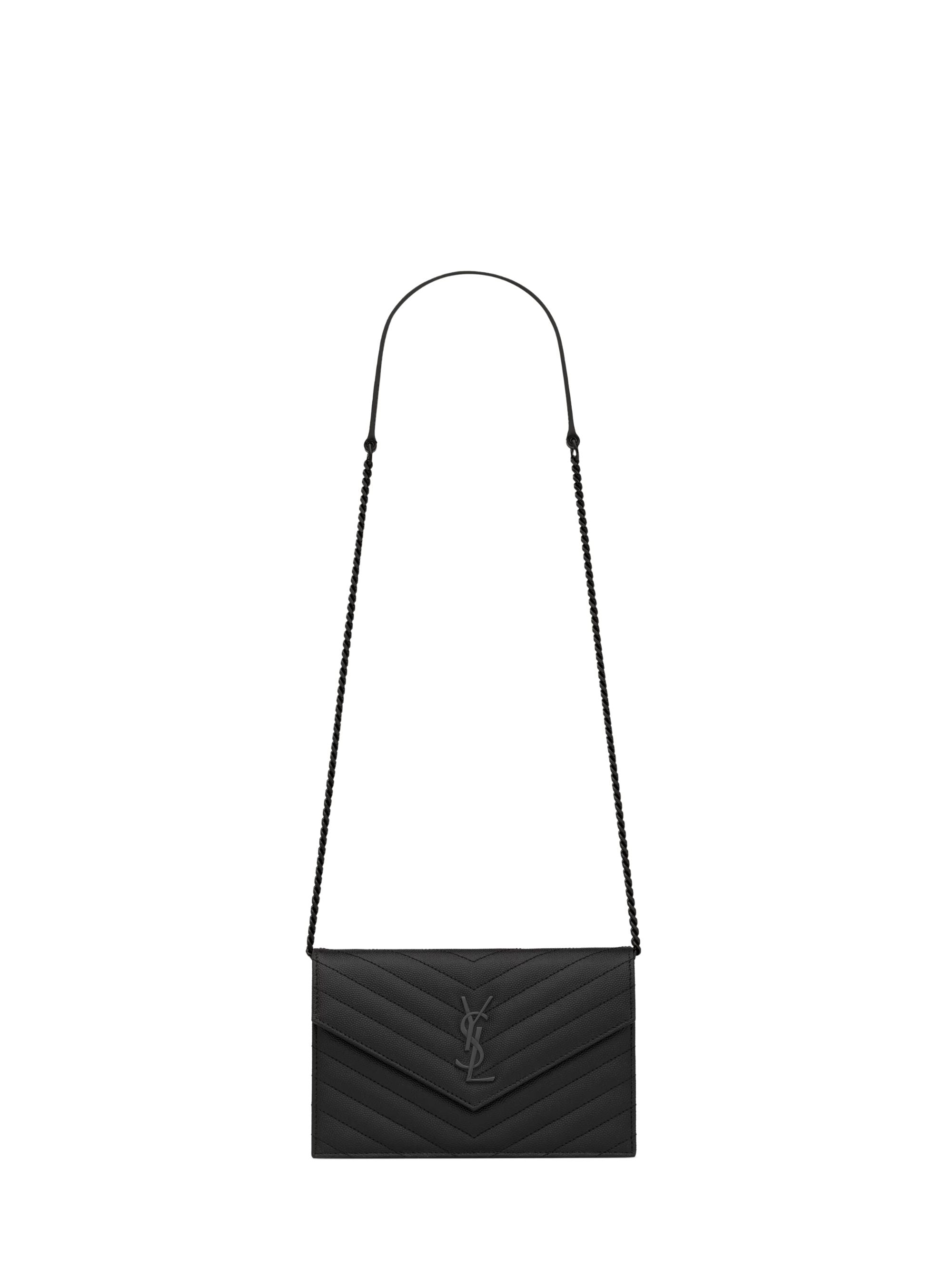 Saint Laurent Bags Black Calf Skin